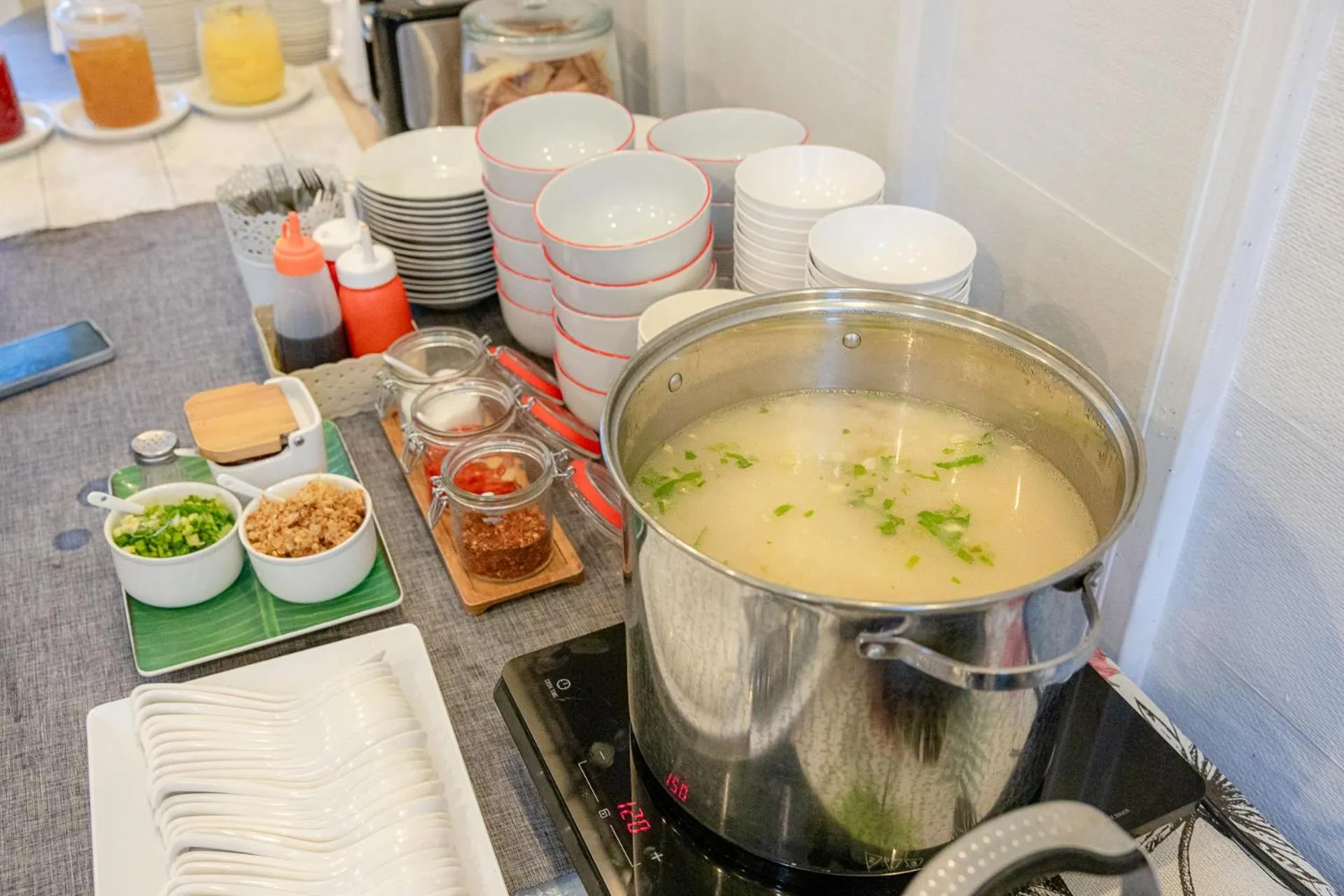 Breakfast in The Target Hotel chaingrai