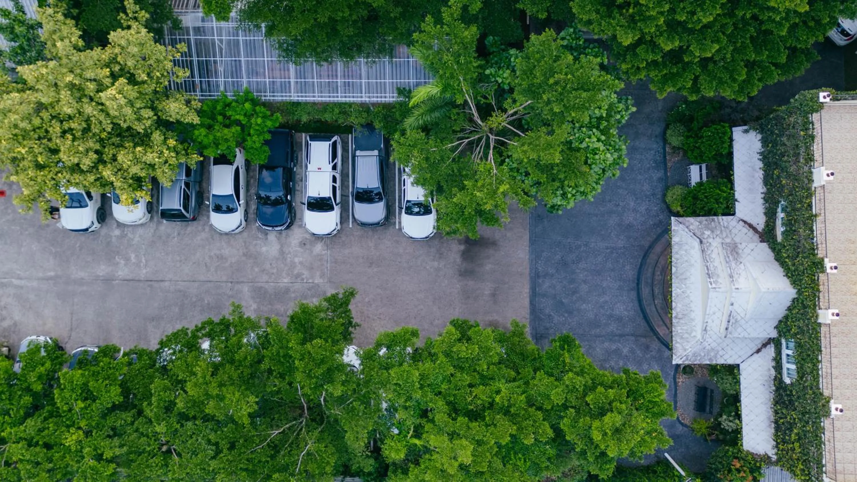 Bird's eye view in The Target Hotel chaingrai
