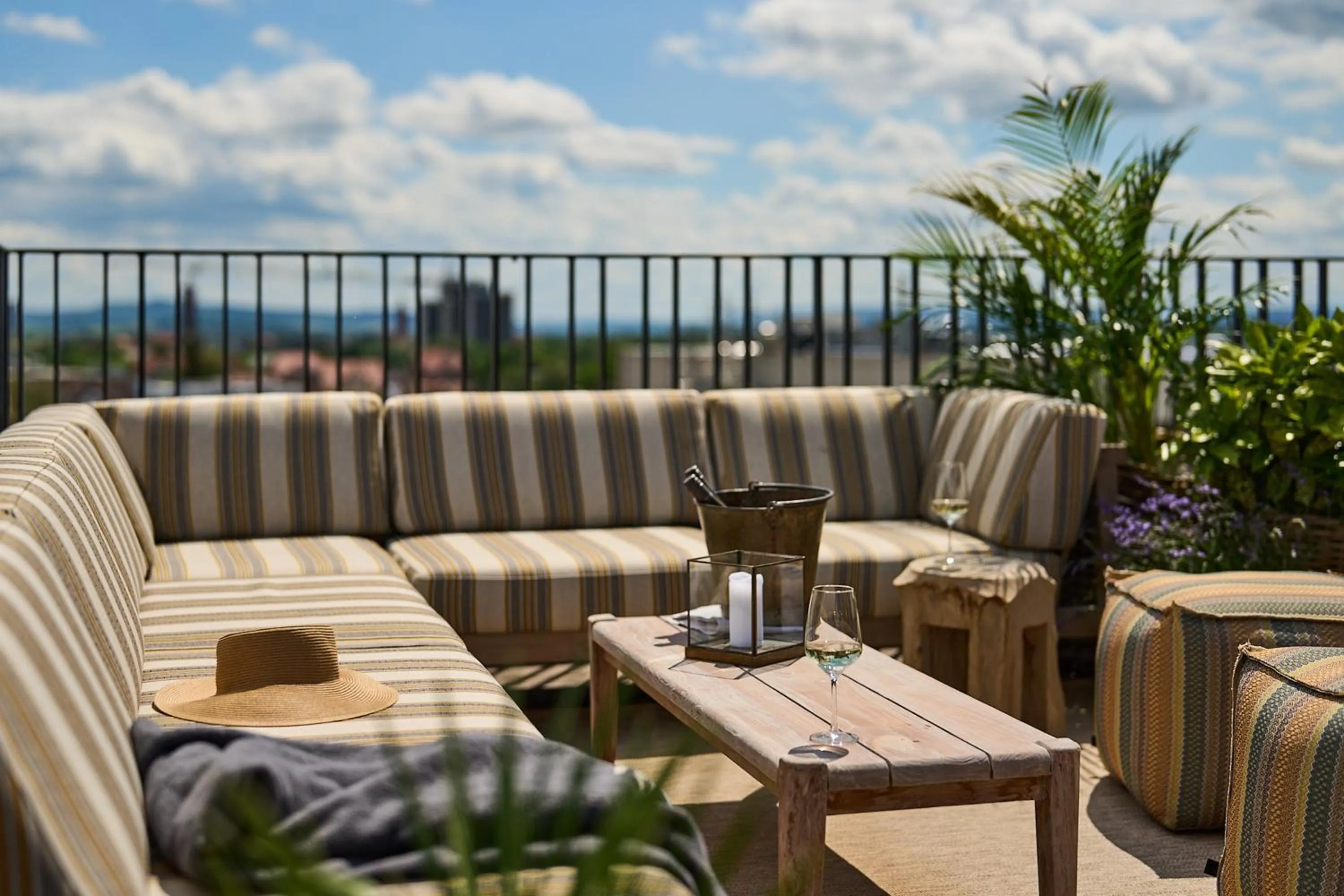 Balcony/Terrace in FREIgeist Göttingen Nordstadt, A Member of Design Hotels