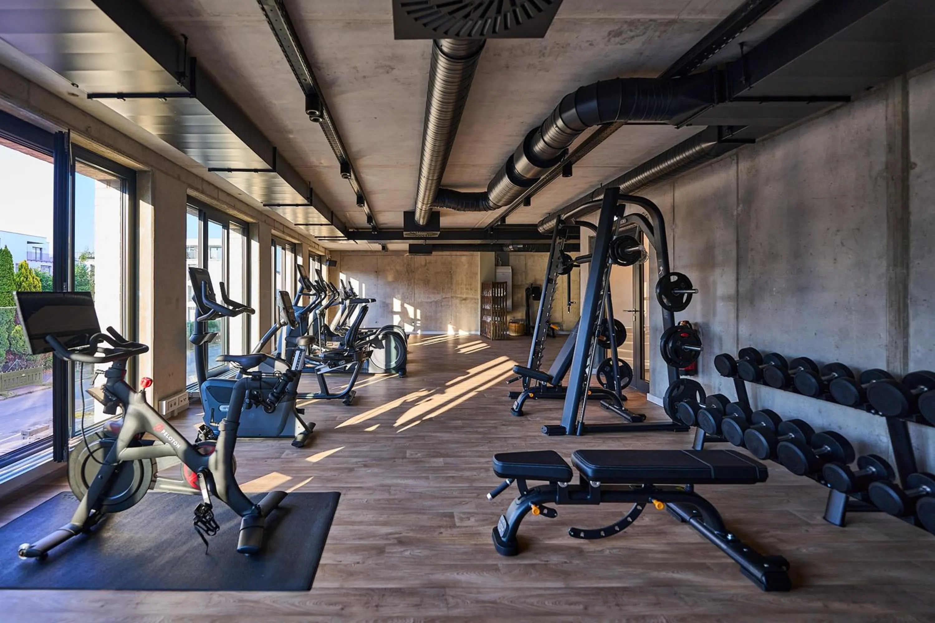 Fitness centre/facilities in FREIgeist Göttingen Nordstadt, A Member of Design Hotels