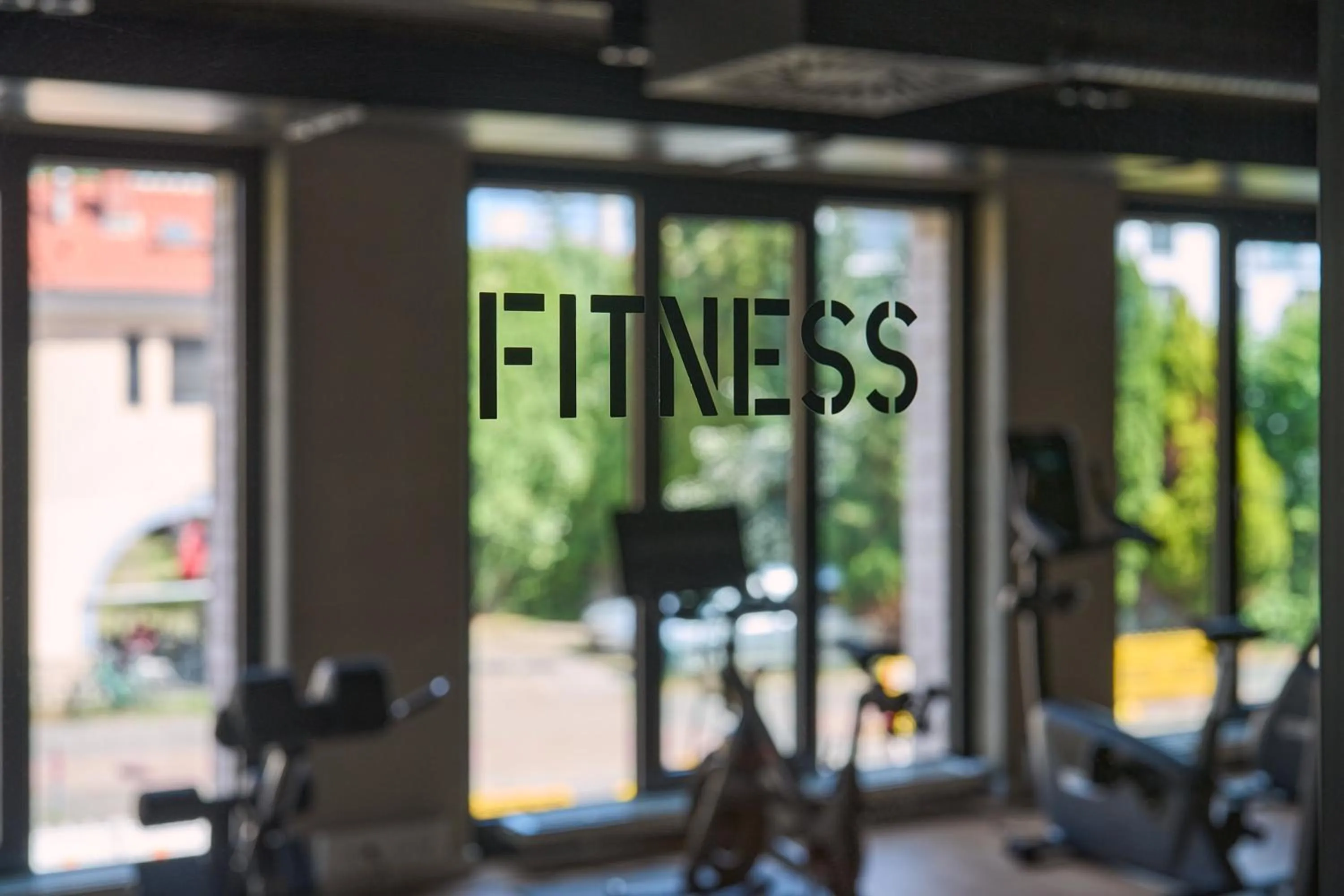 Fitness centre/facilities in FREIgeist Göttingen Nordstadt, A Member of Design Hotels