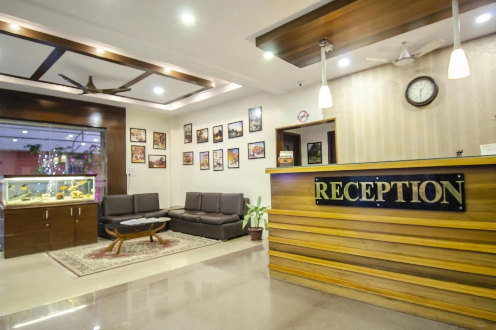 Lobby or reception in Hotel Sunshine