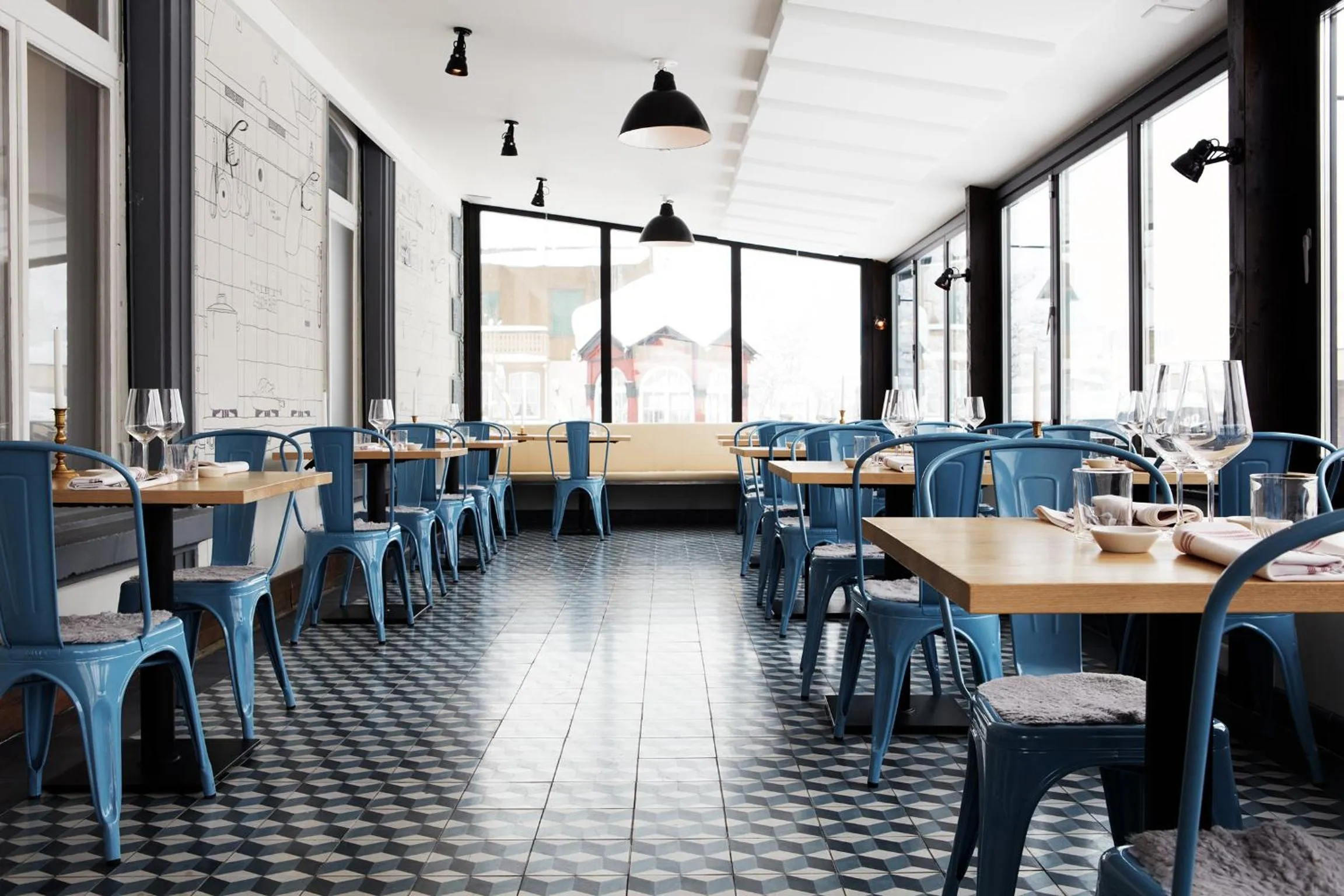 Dining area in Ski Lodge Engelberg