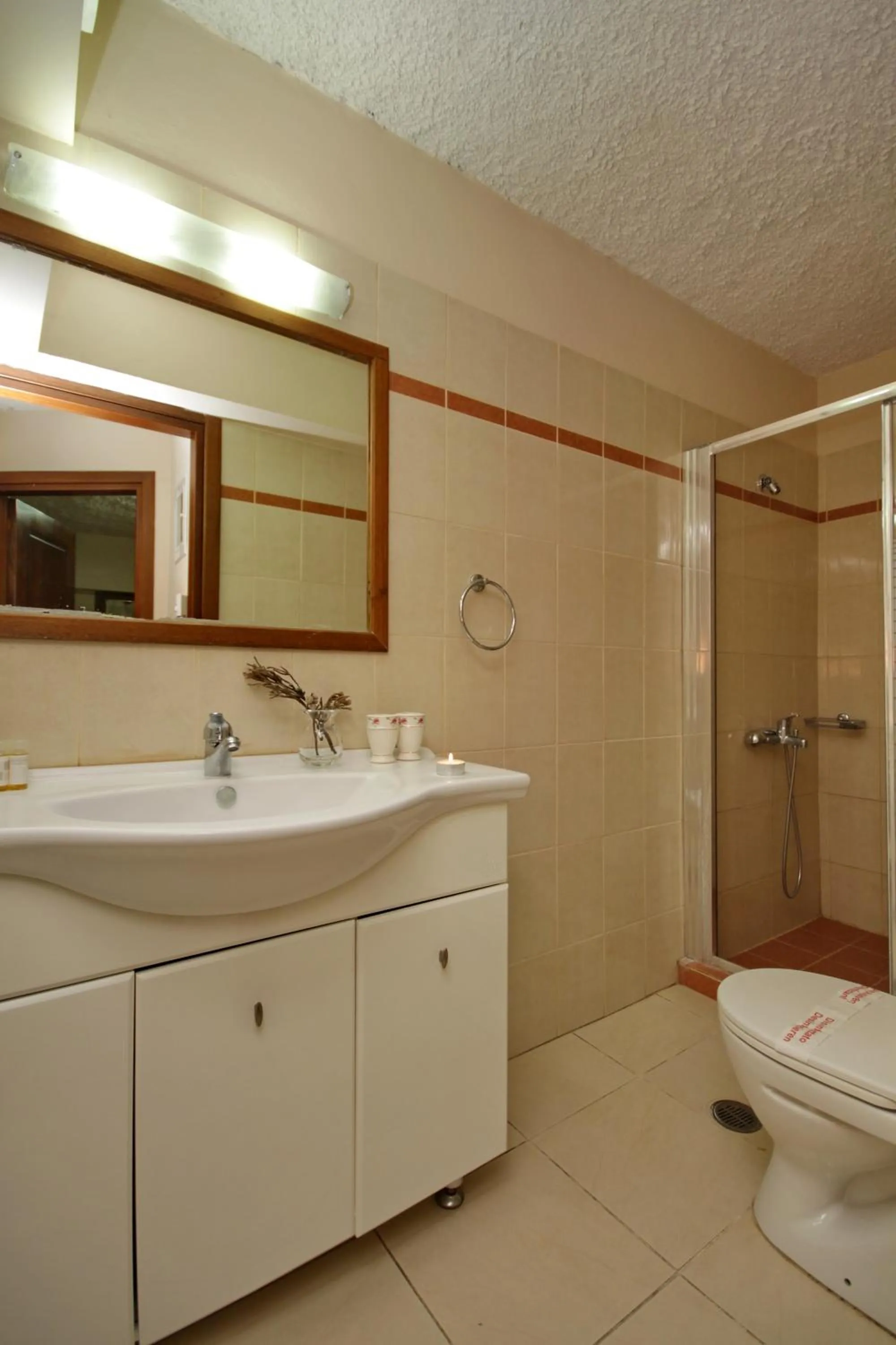 Toilet in Menalia Villas & Suites ΚΤΗΜΑ ΚΟΥΜΠΟΥΡΗ