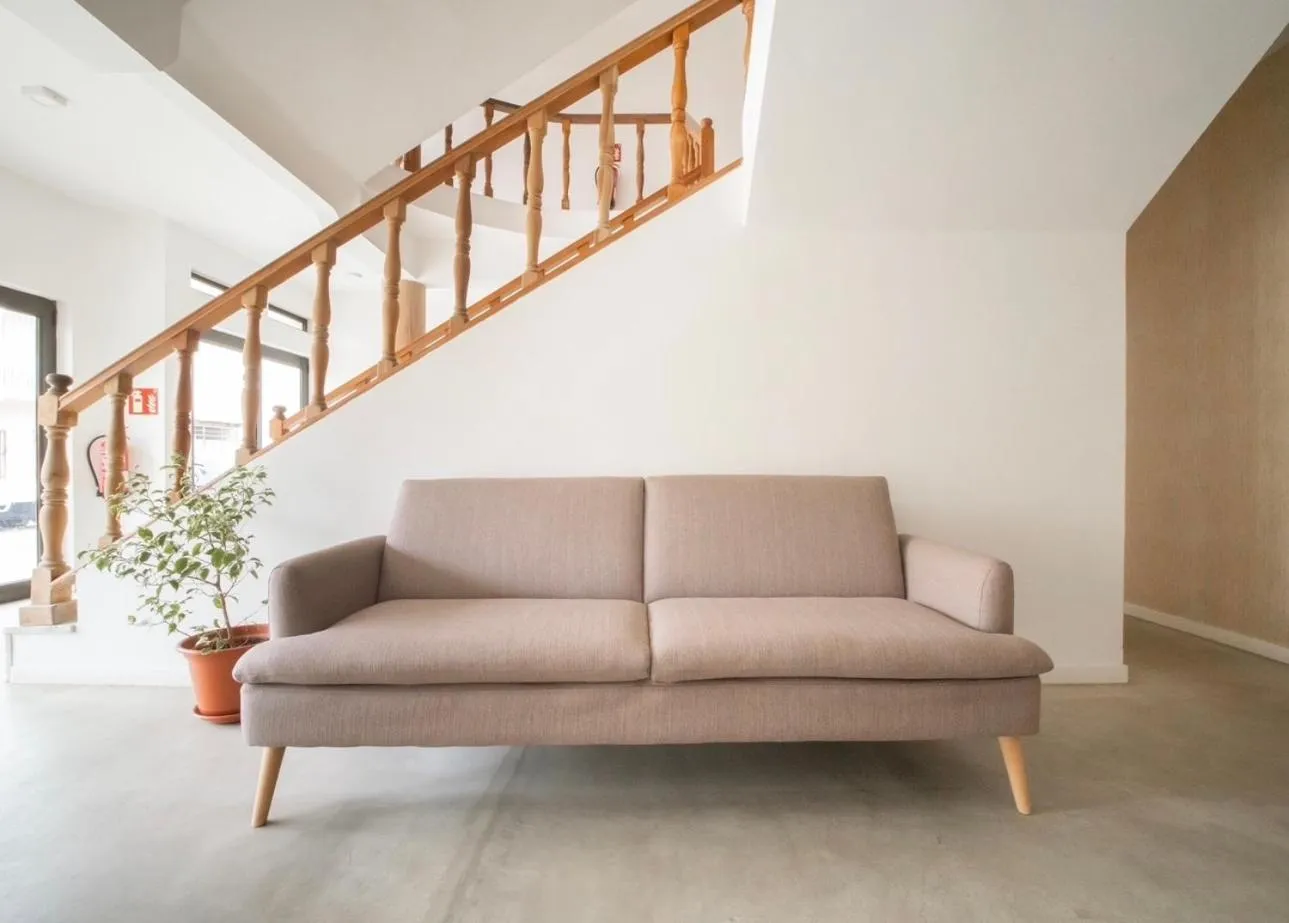 Lobby or reception in Hotel Central Santa Maria