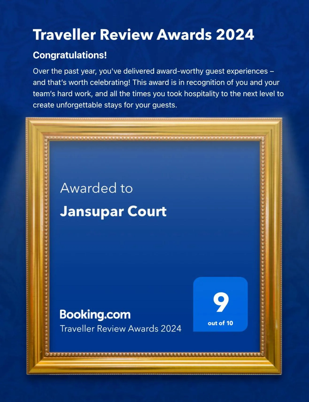 Logo/Certificate/Sign in Jansupar Court