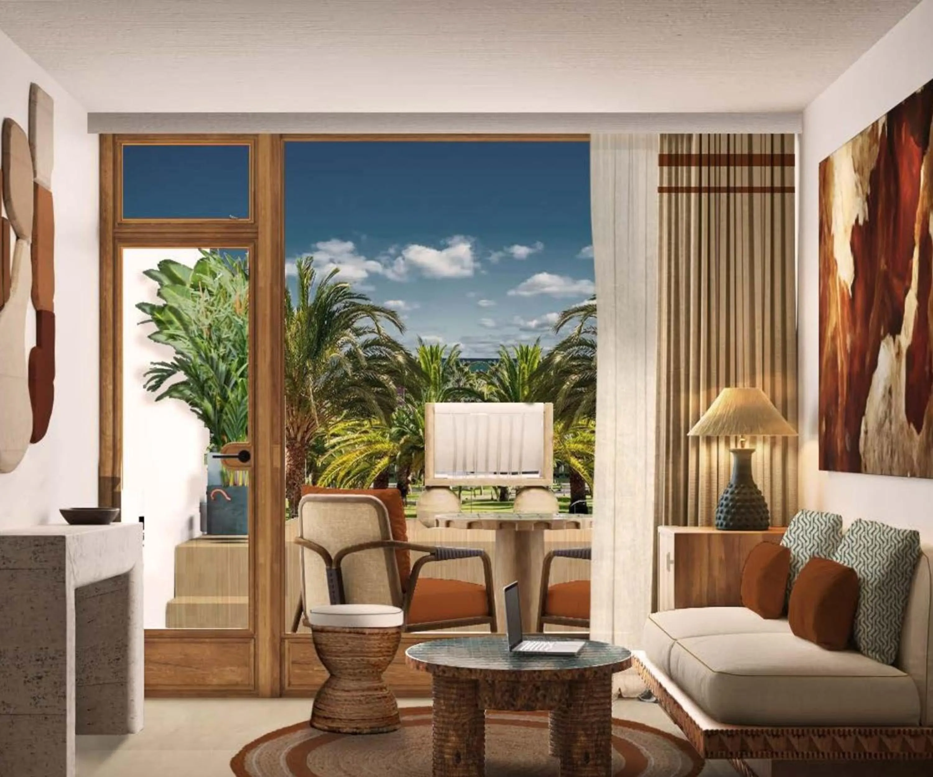 View (from property/room) in BLESS Ibiza The Site - New Opening 2026