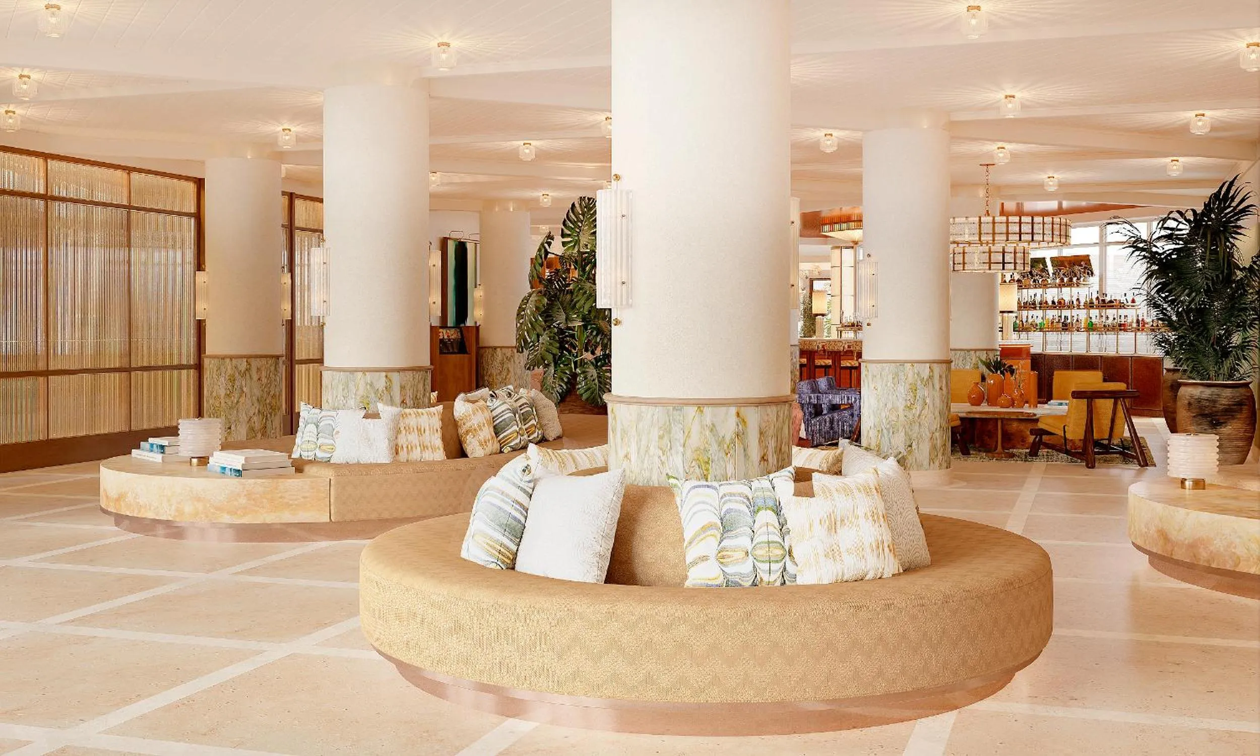 Lobby or reception in The Site Hotel Ibiza New Opening 2026