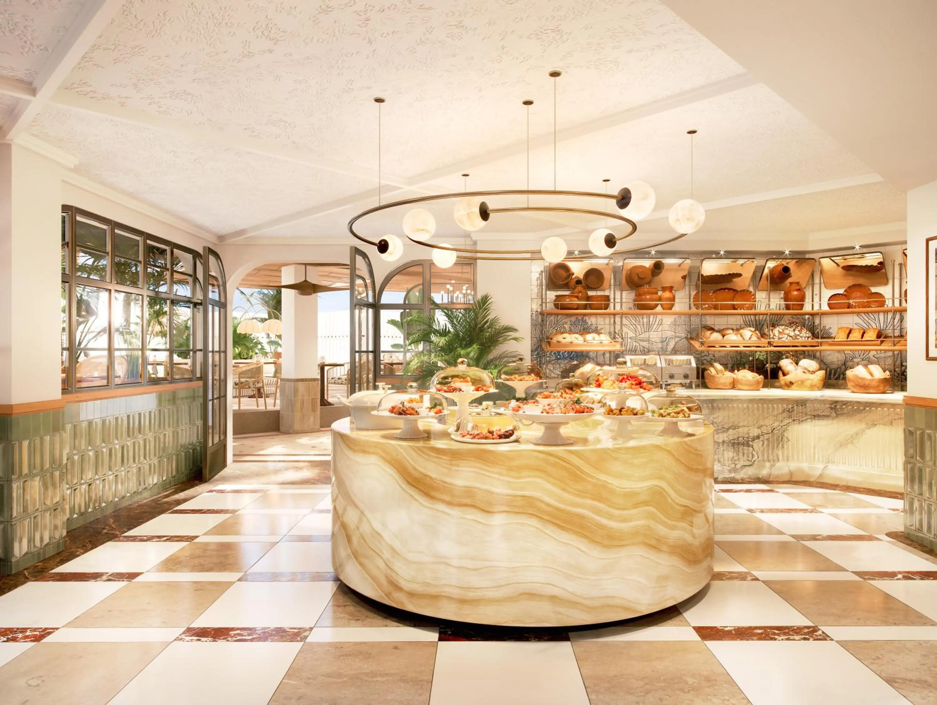 Restaurant/places to eat in The Site Hotel Ibiza New Opening 2026