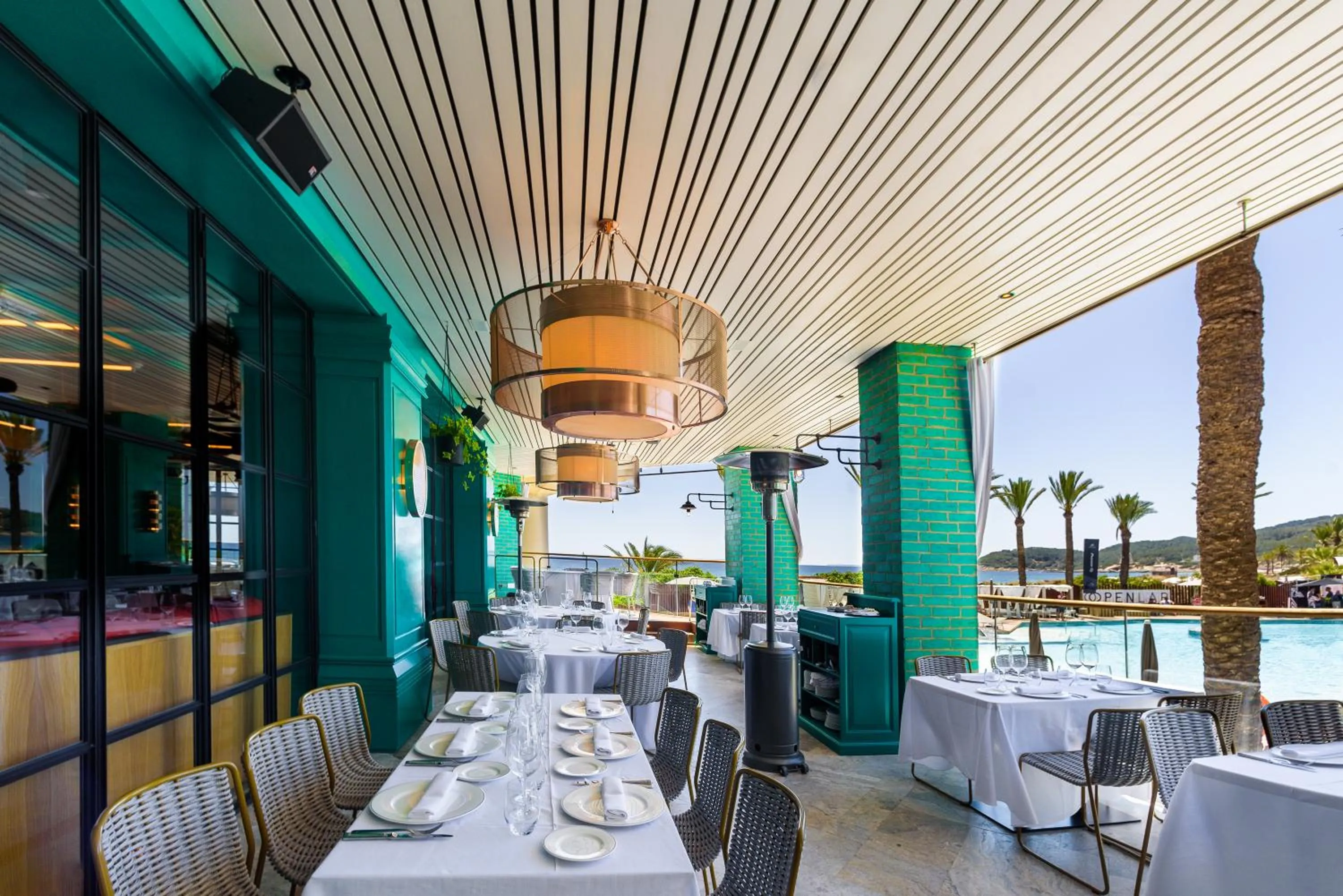 Restaurant/places to eat in The Site Hotel Ibiza New Opening 2026