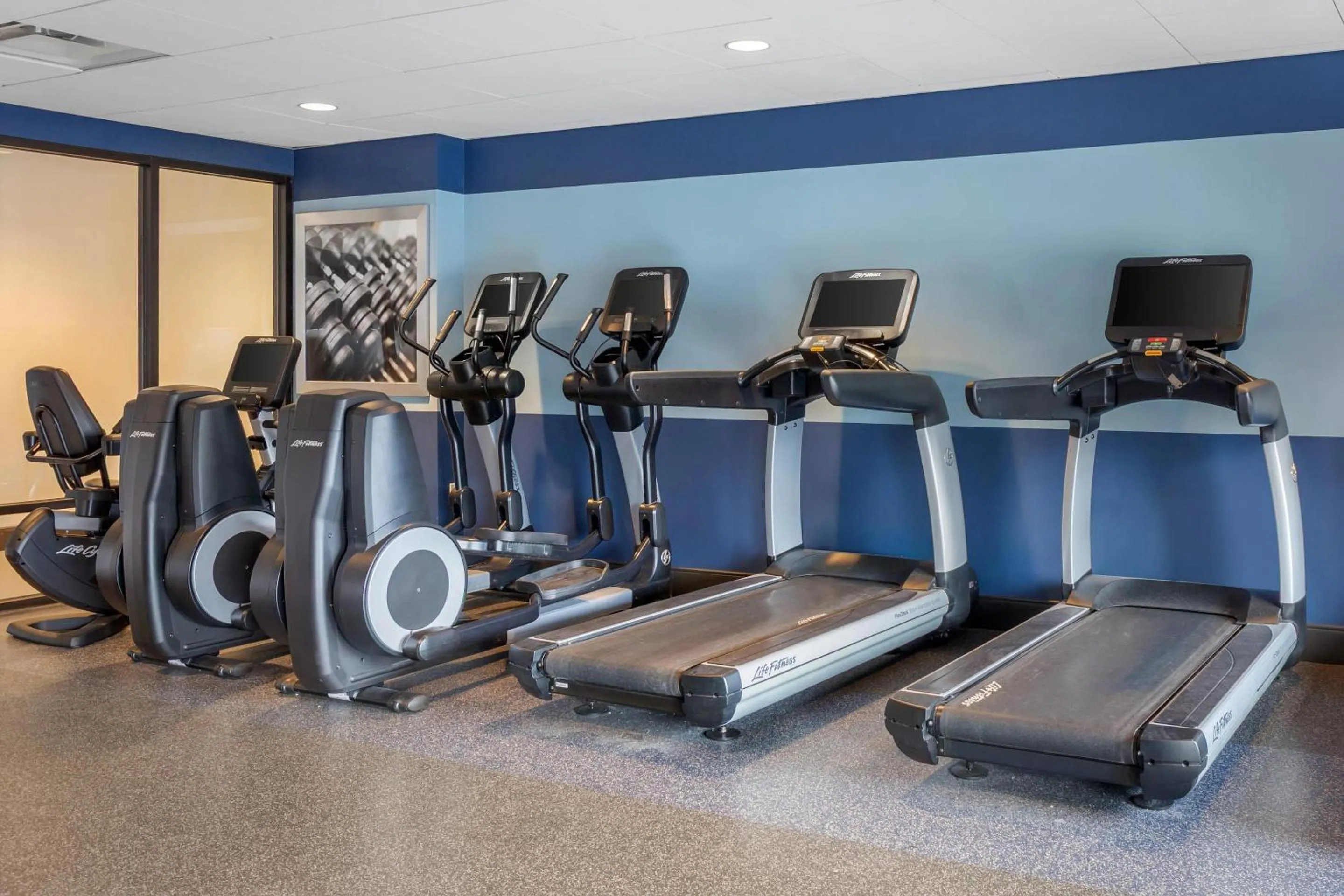 Fitness centre/facilities in Radisson Hotel Detroit Metro Airport