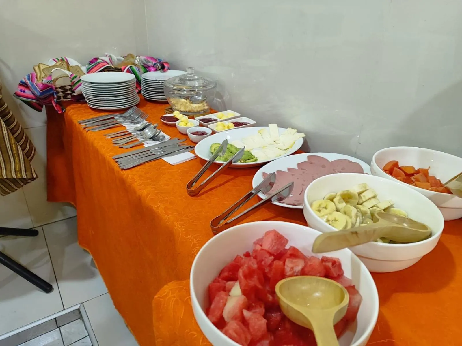 Buffet breakfast in SUMAQ PUNO