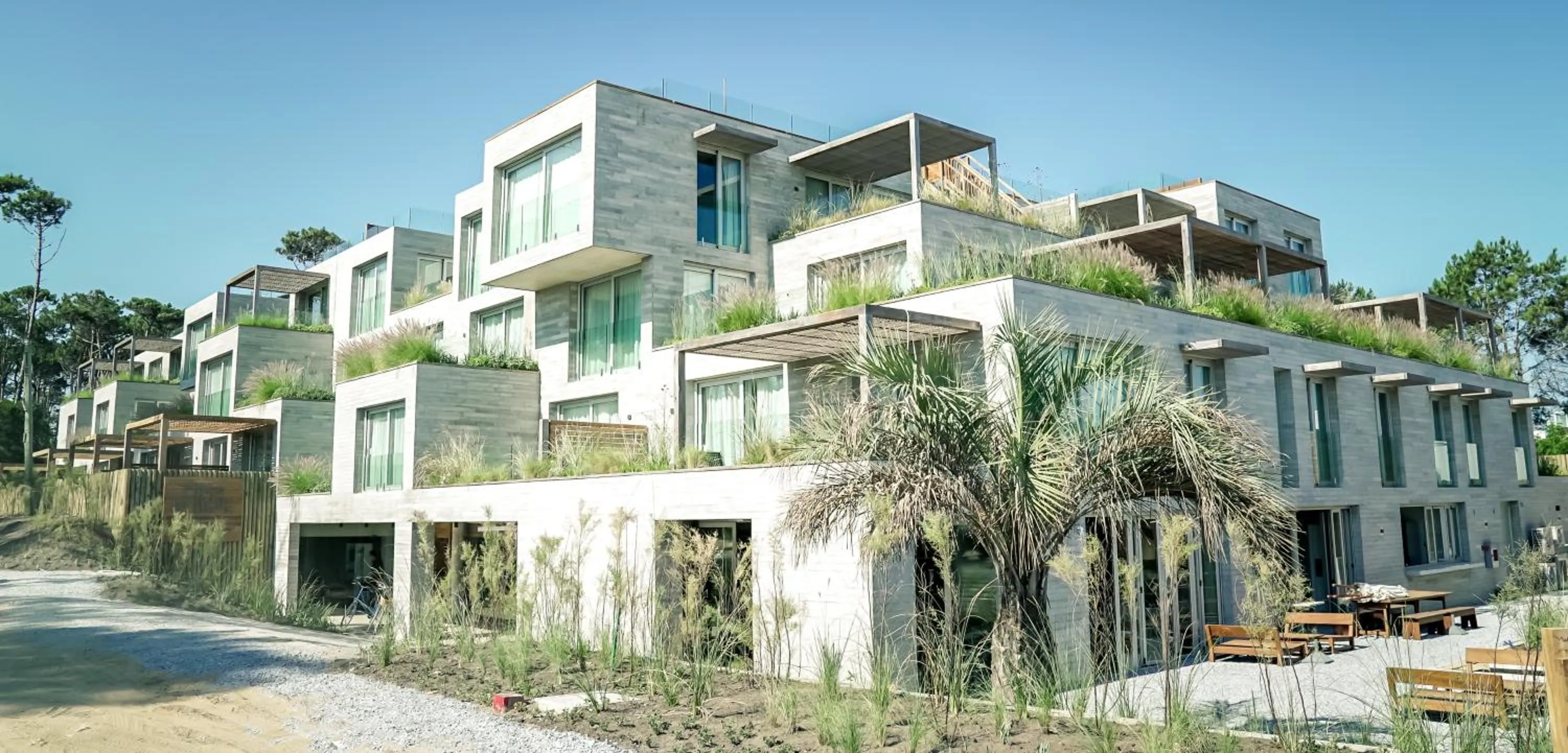 Facade/entrance in Casagrande Hotel & Beach Club