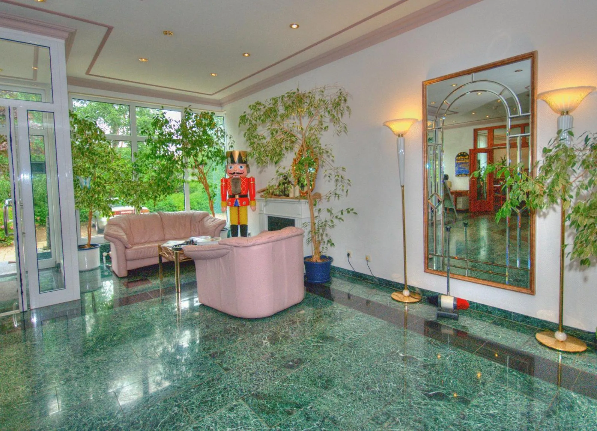 Lobby or reception in Meister BÄR HOTEL Vogtland