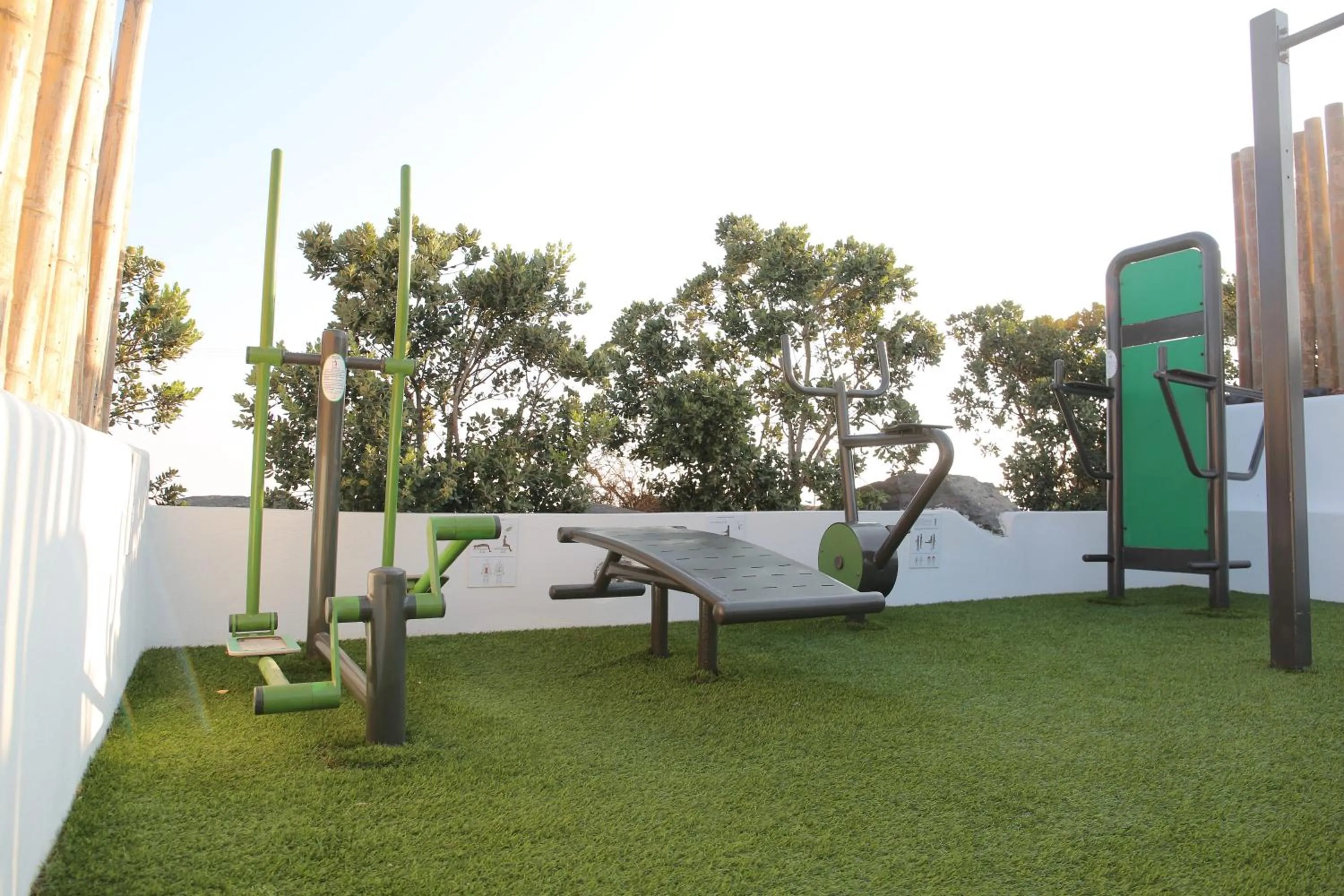 Fitness centre/facilities in Oia Sunset Villas