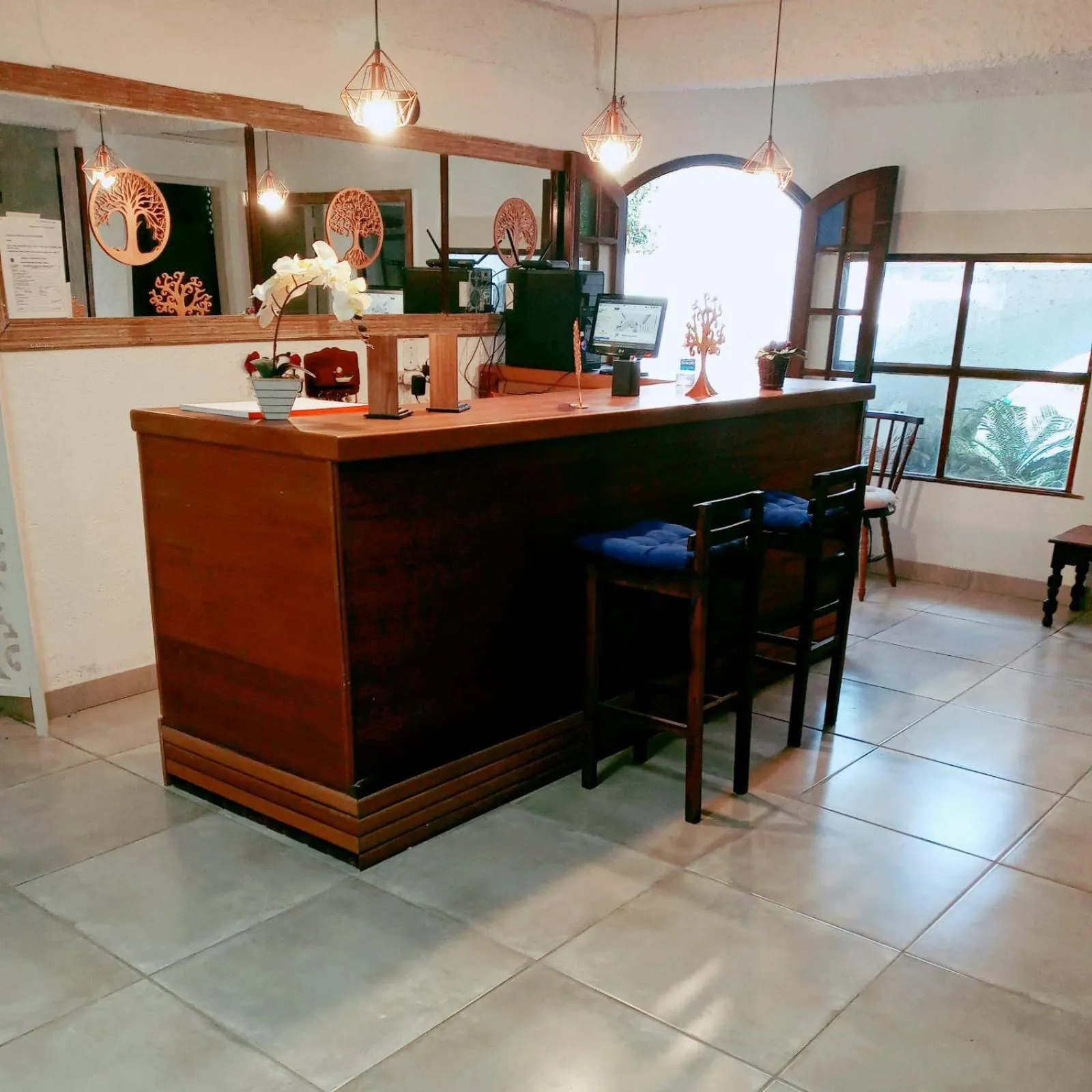 Lobby or reception in Pousada Videira de Teresópolis