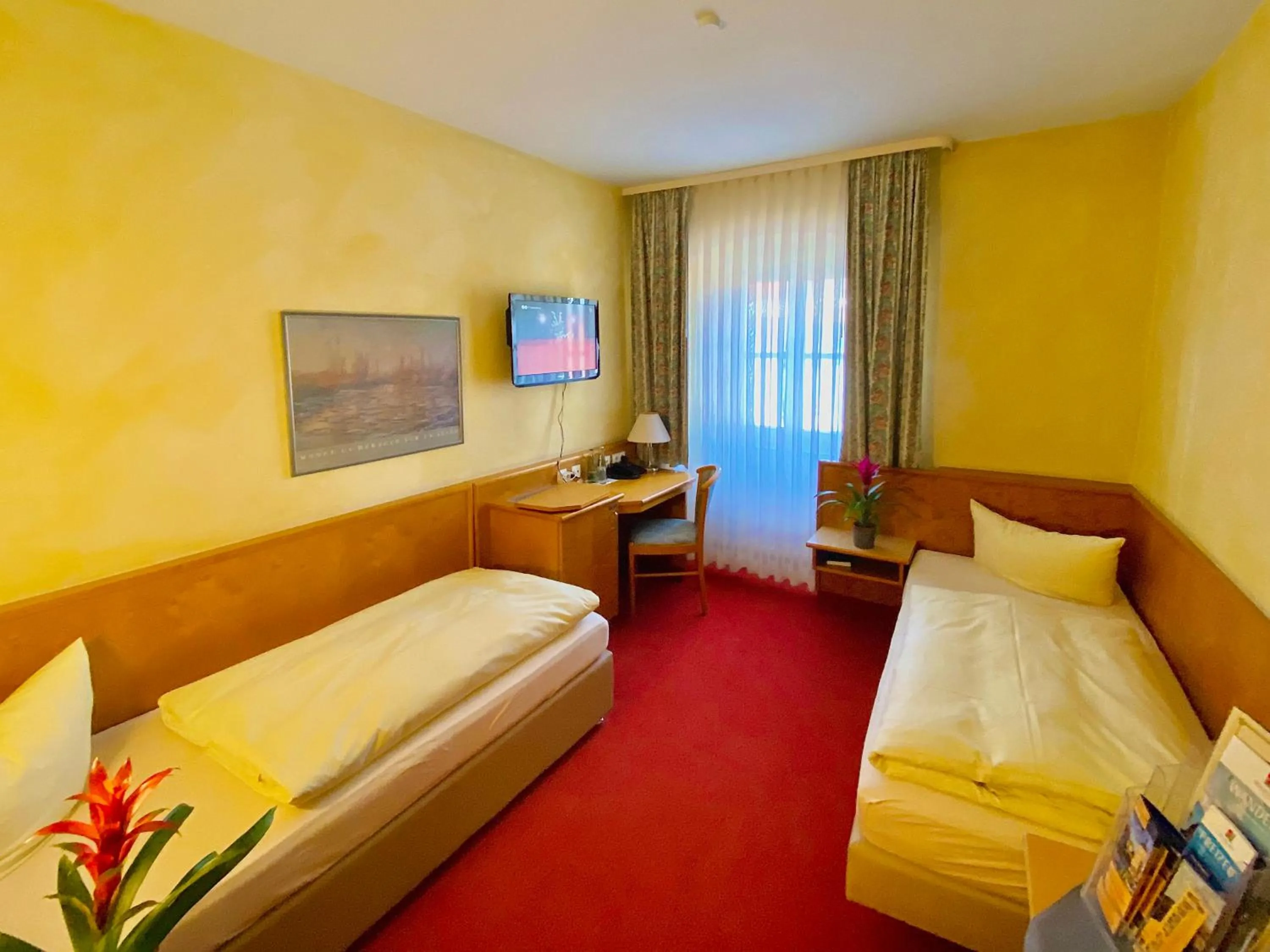 Bed in Meister BÄR HOTEL Ostbayern