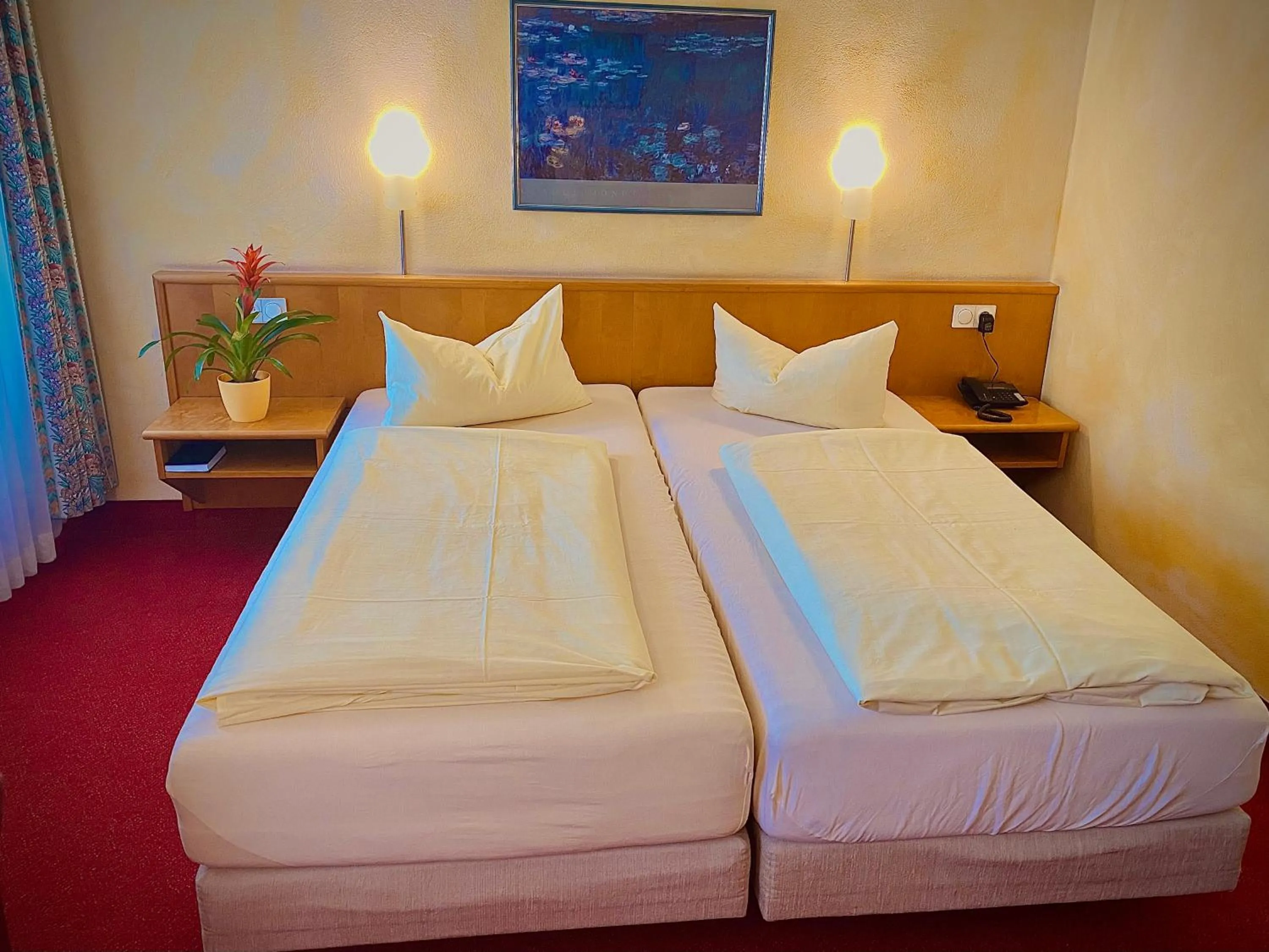 Bed in Meister BÄR HOTEL Ostbayern