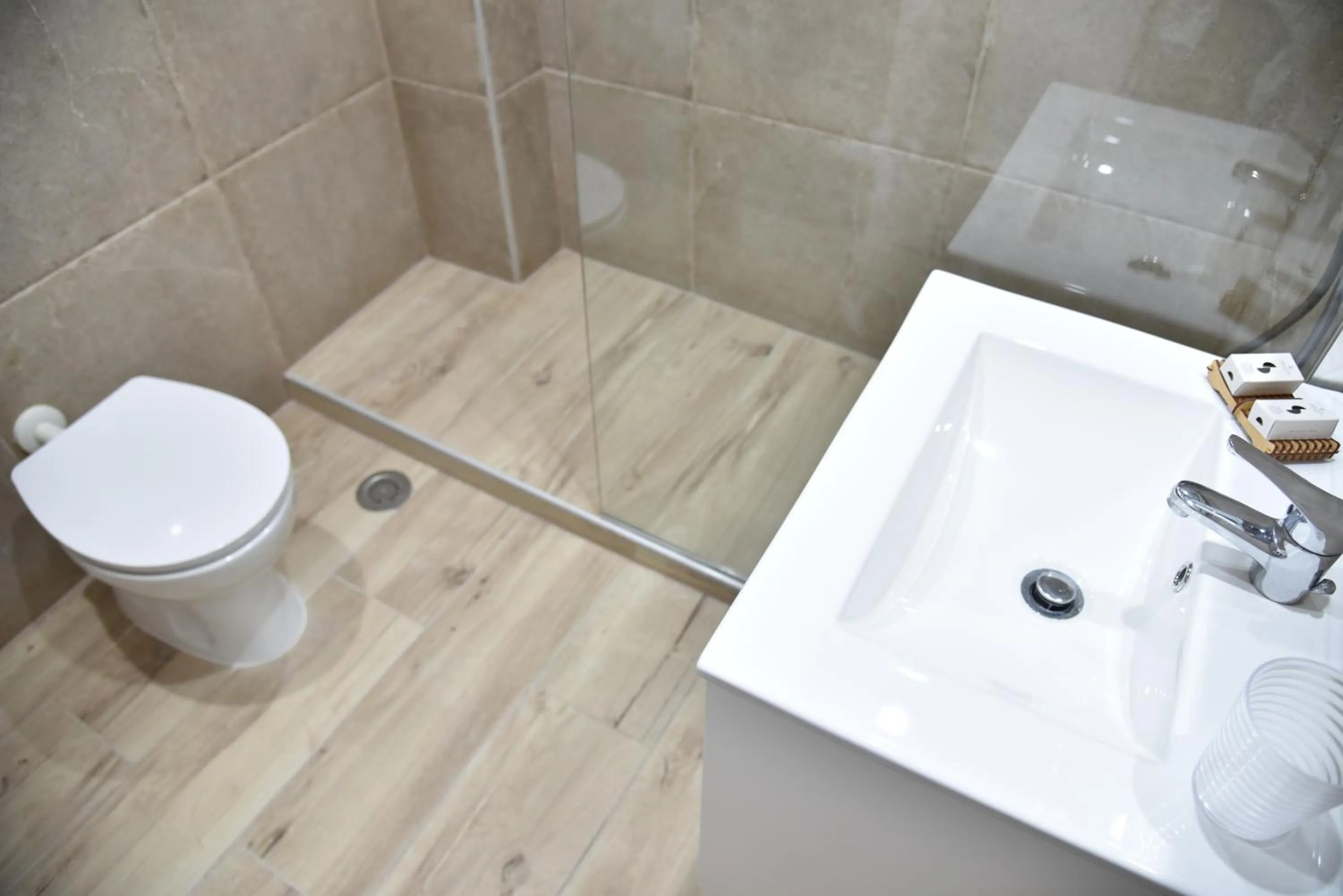 Toilet in Boutique Hotel Tilos Mare