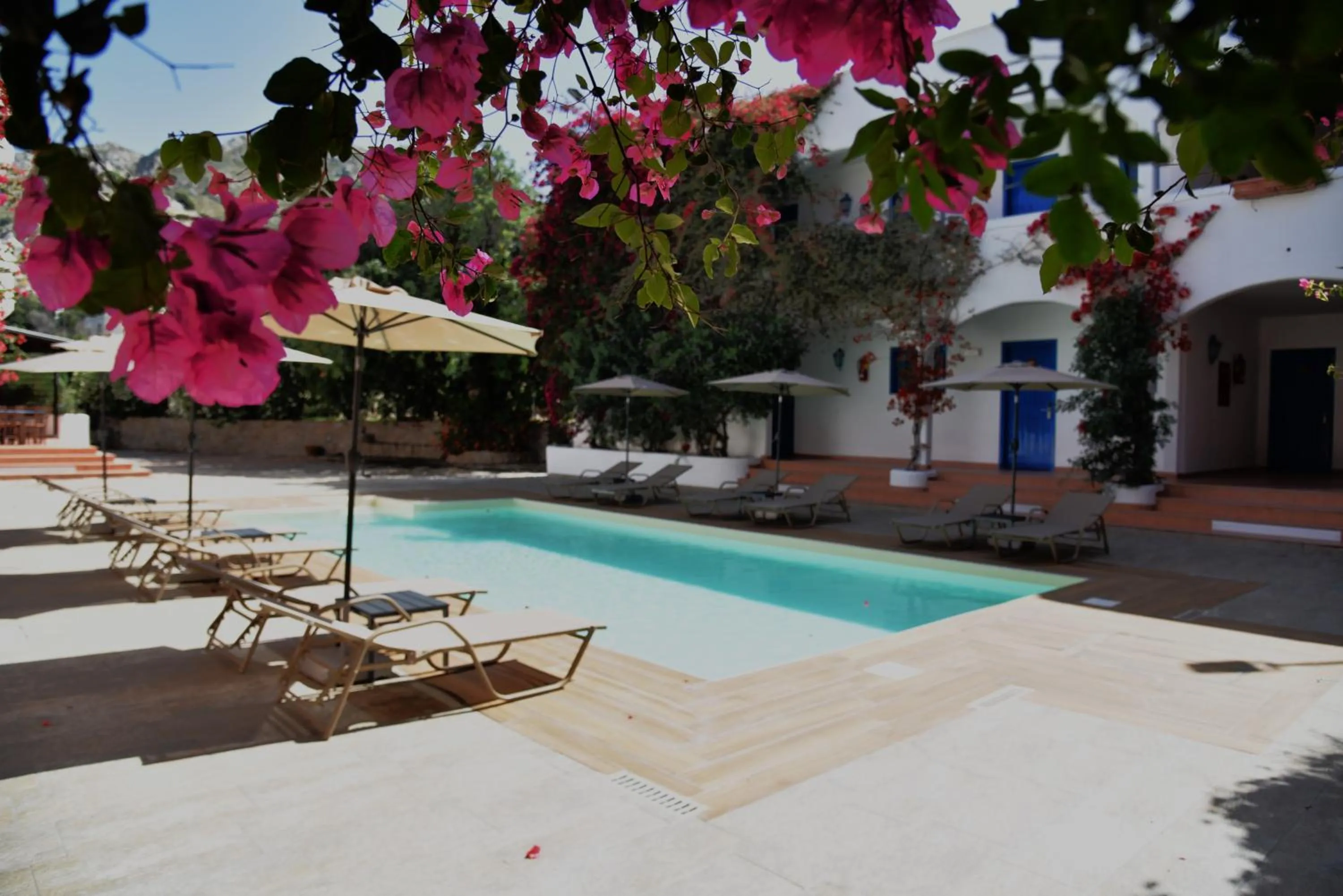 Swimming pool in Boutique Hotel Tilos Mare