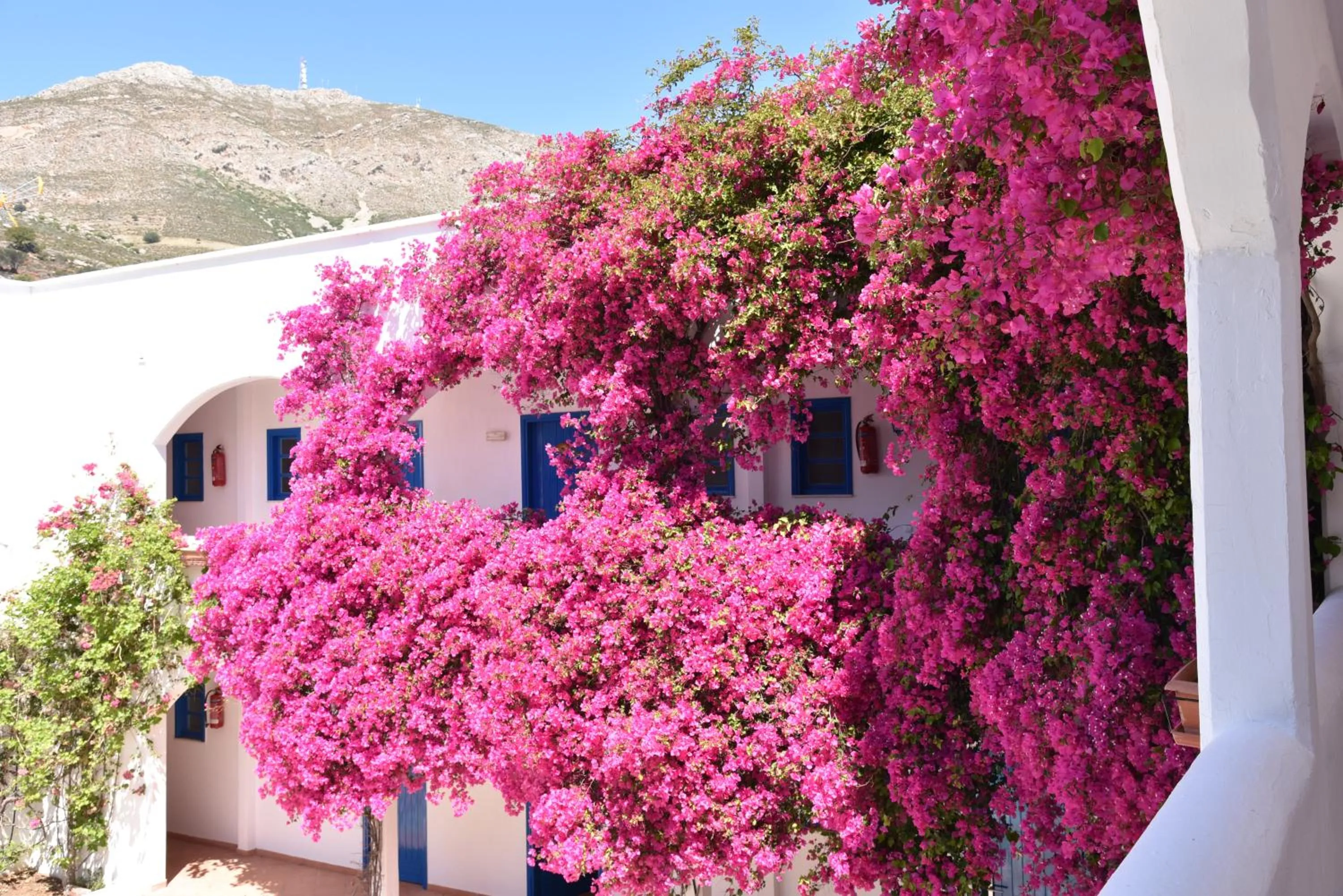 Property building in Boutique Hotel Tilos Mare