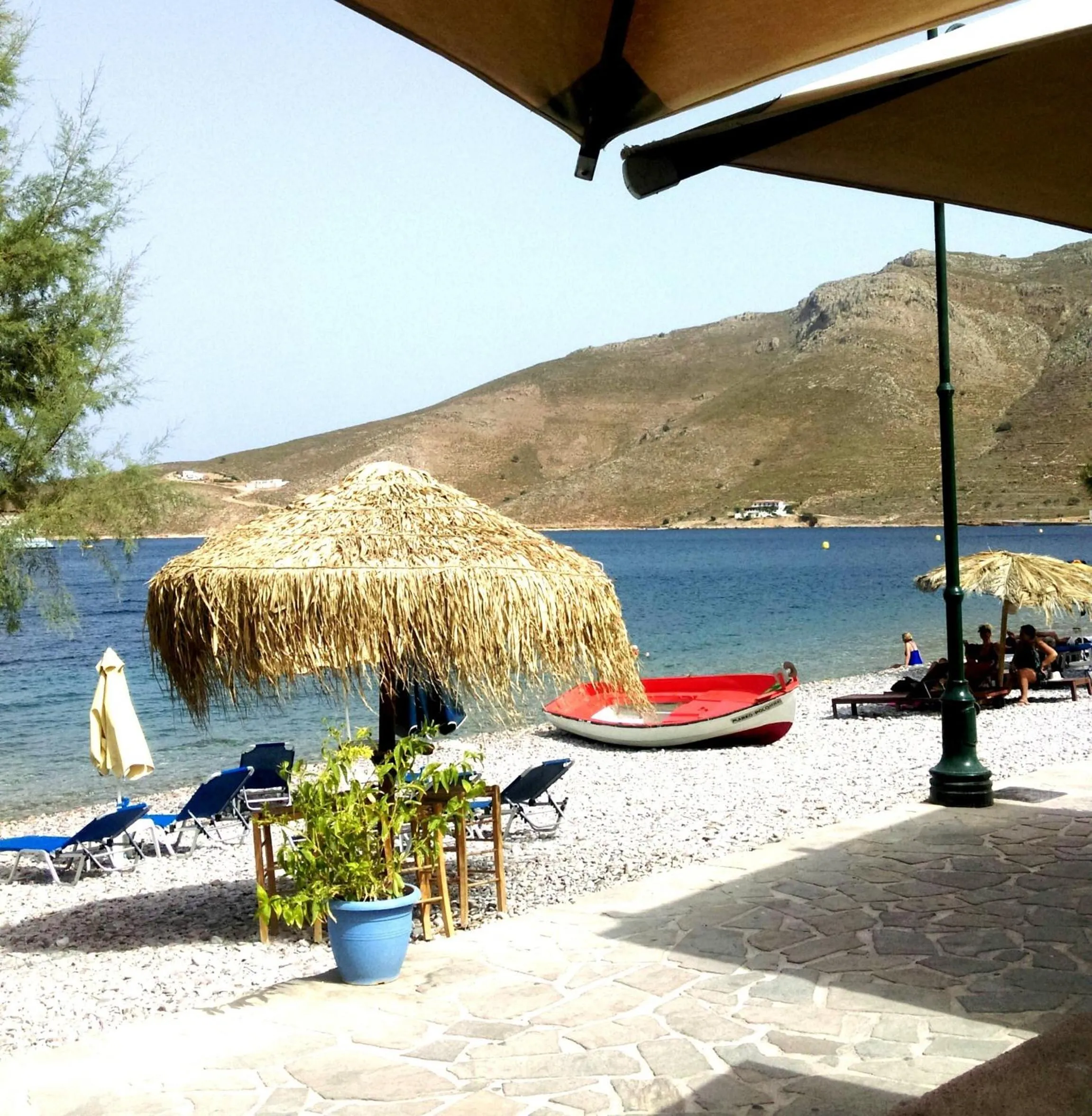 Beach in Boutique Hotel Tilos Mare