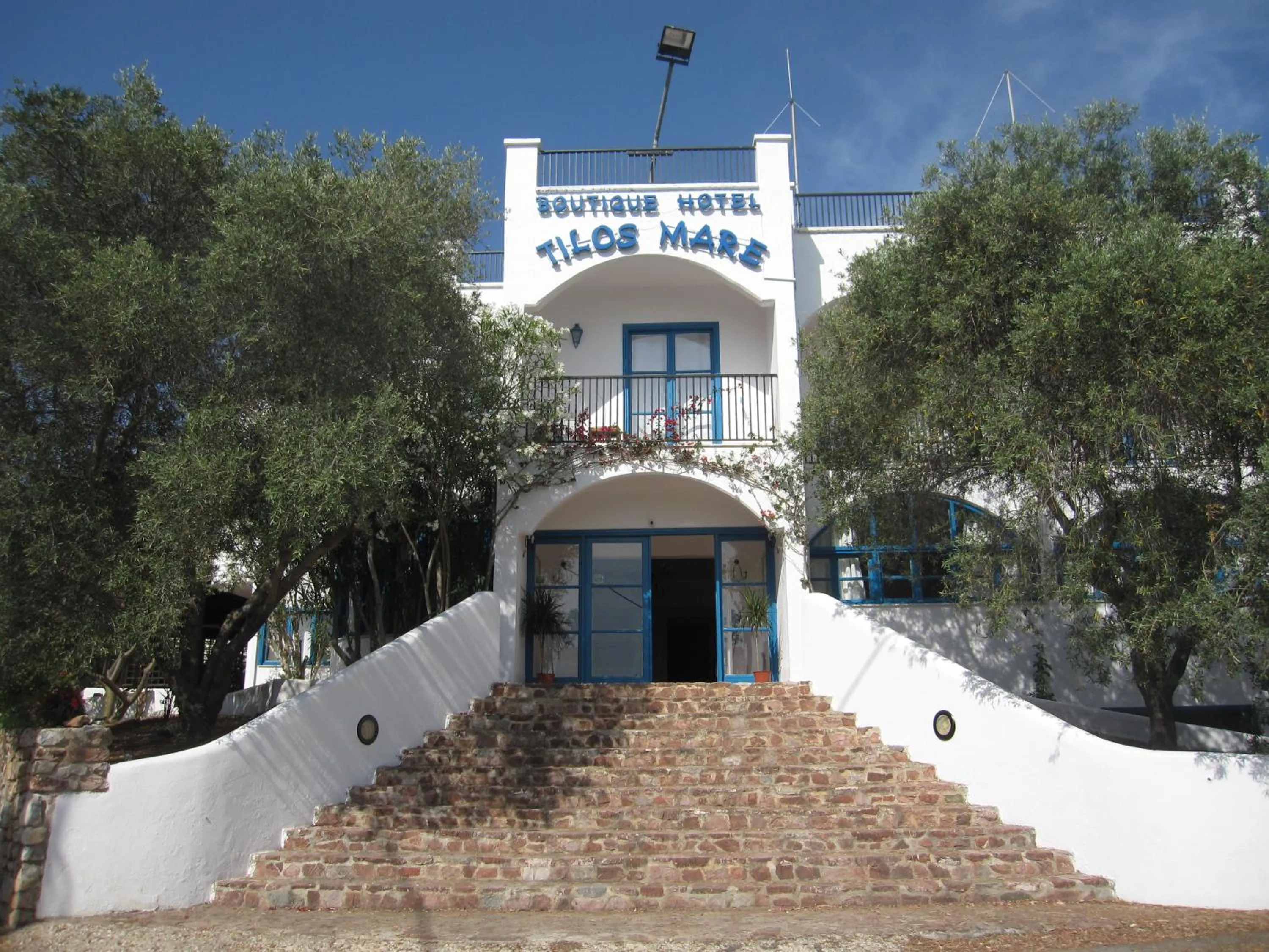 Facade/entrance in Boutique Hotel Tilos Mare