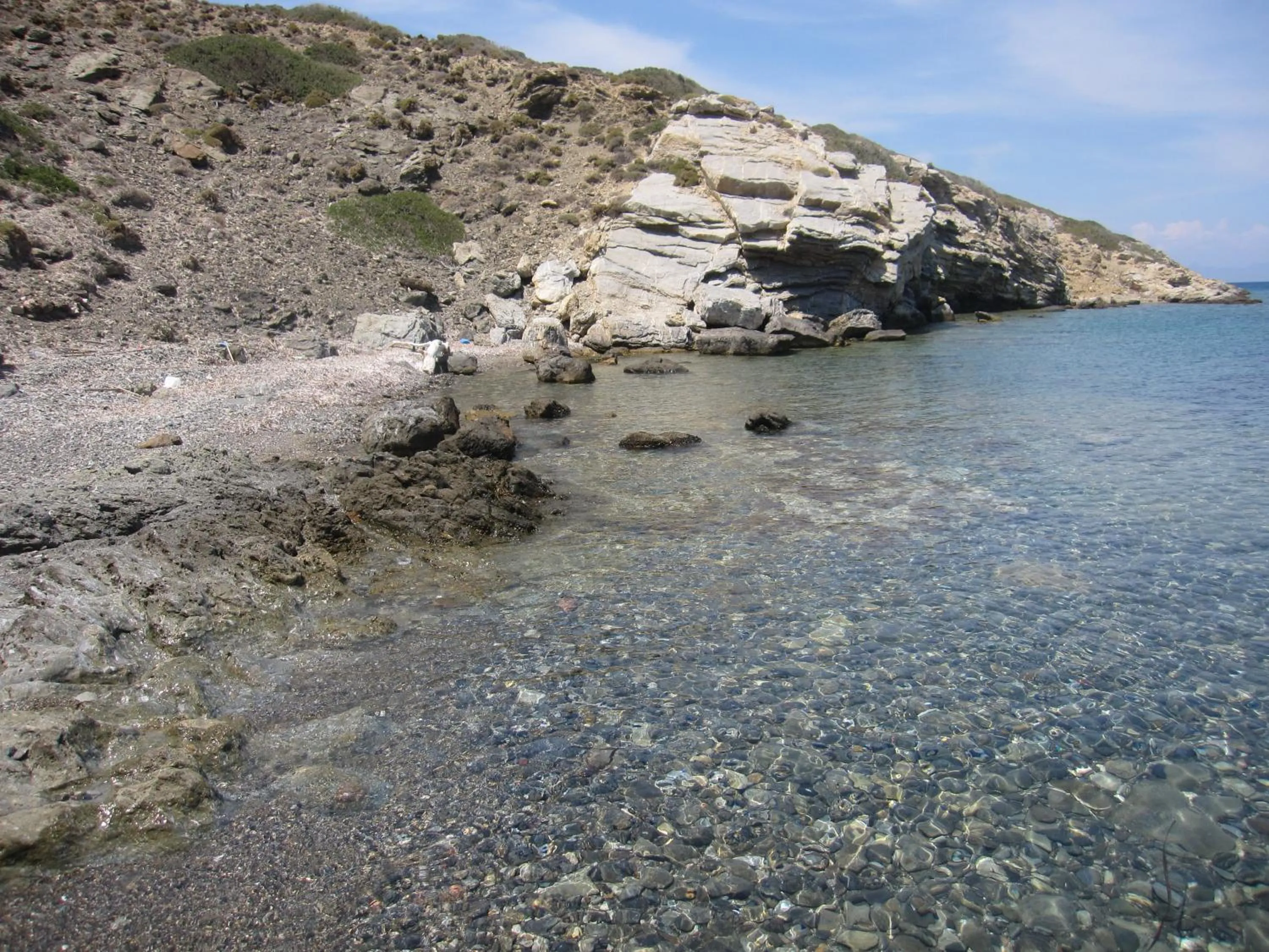 Beach in Boutique Hotel Tilos Mare
