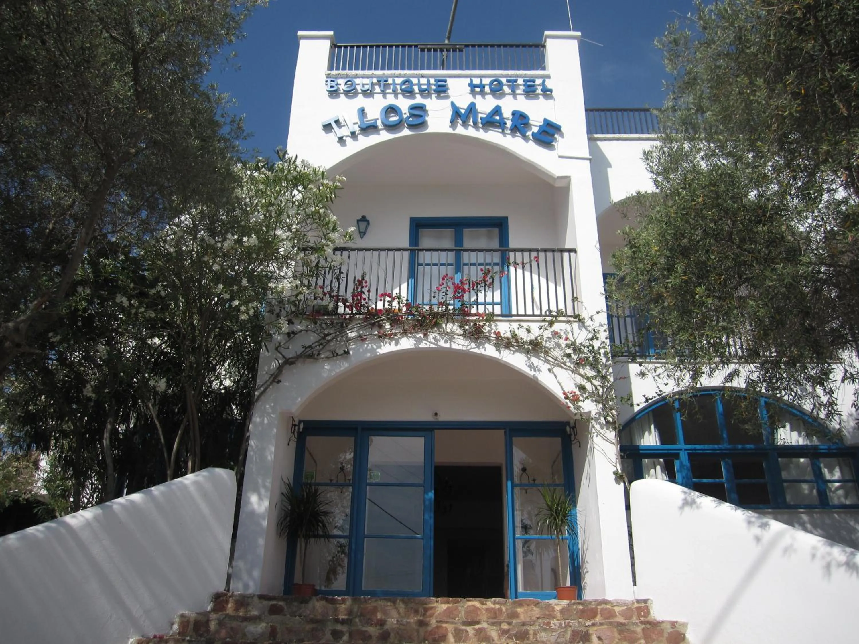 Facade/entrance in Boutique Hotel Tilos Mare