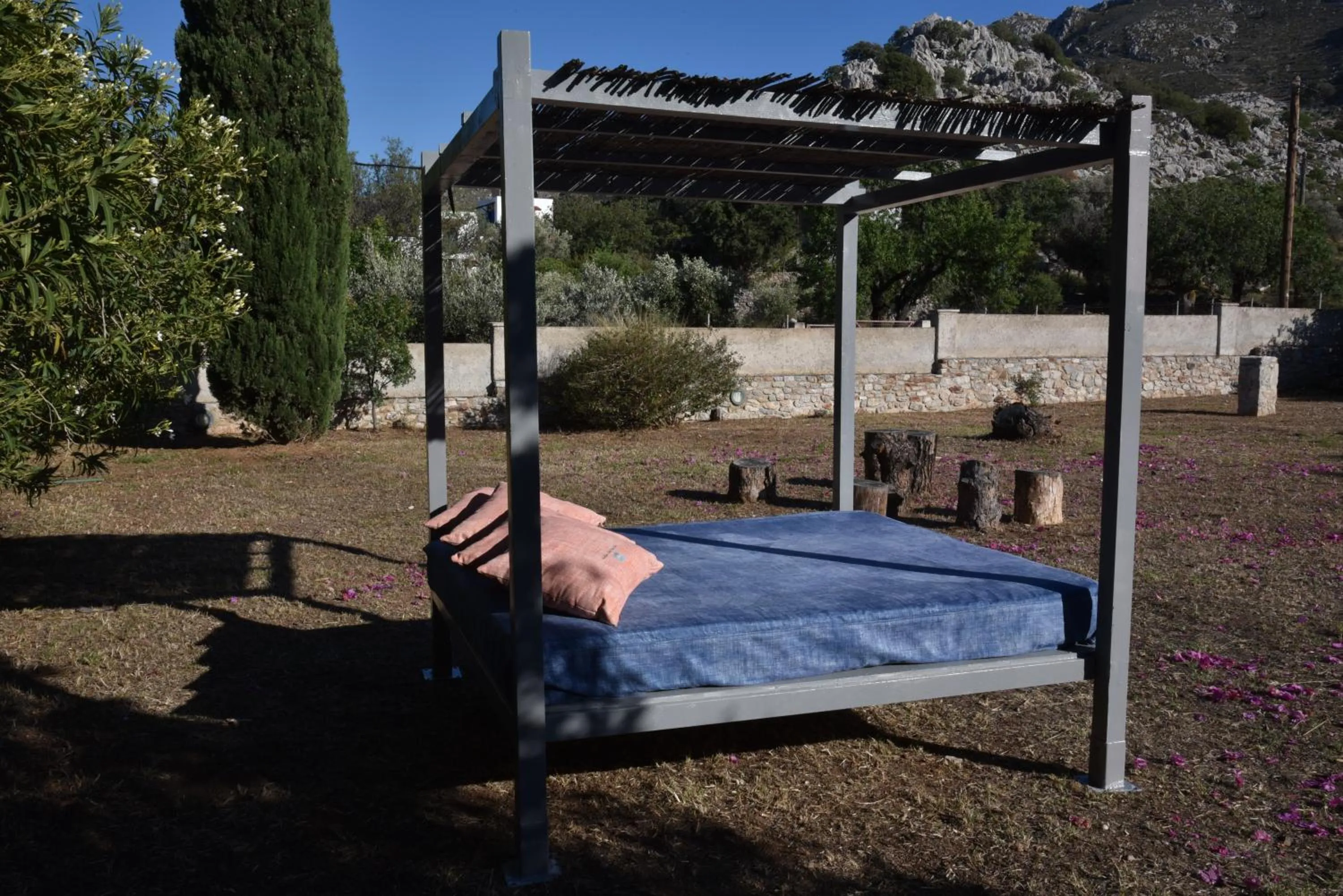 sunbed in Boutique Hotel Tilos Mare