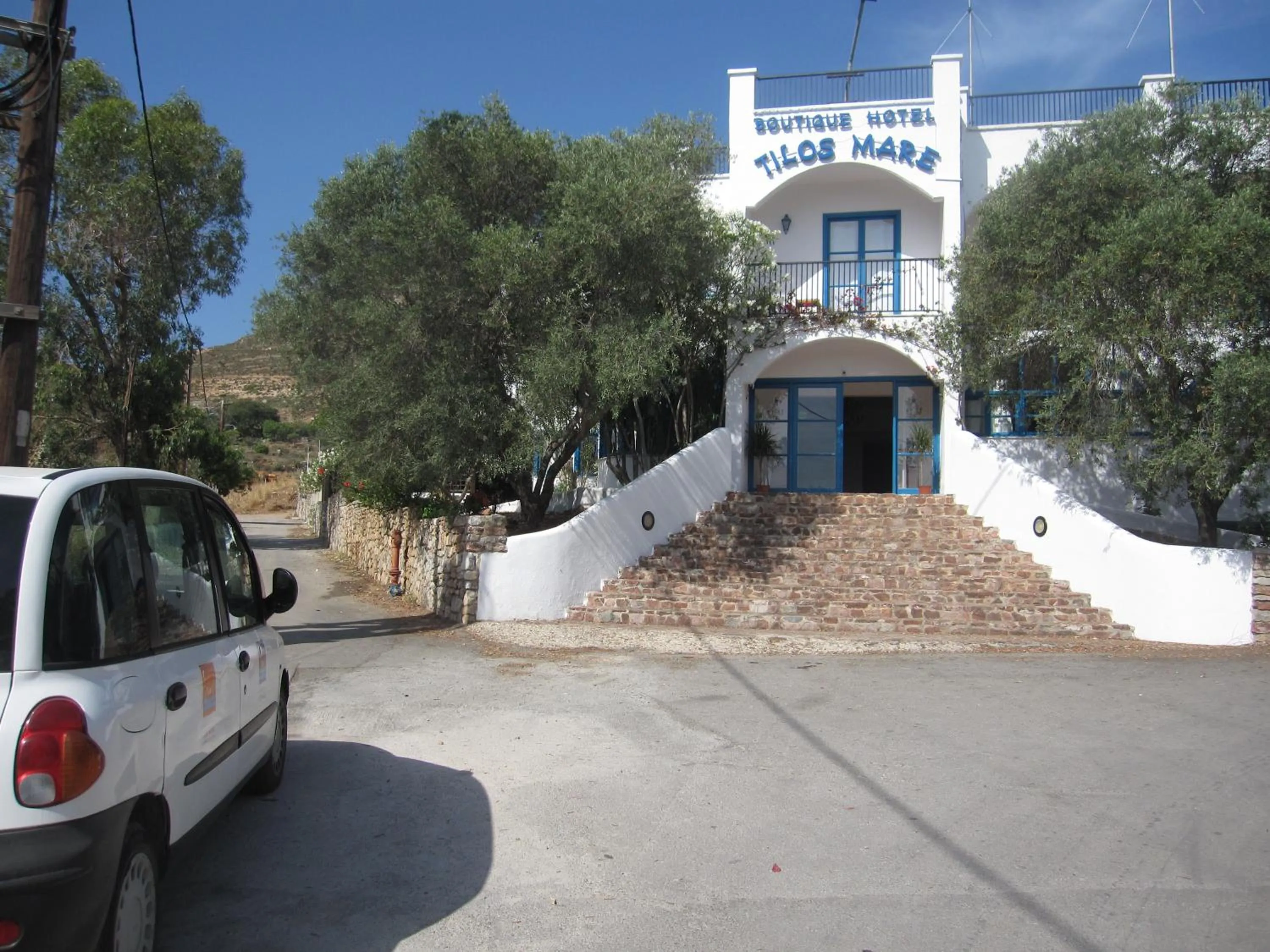 Facade/entrance in Boutique Hotel Tilos Mare