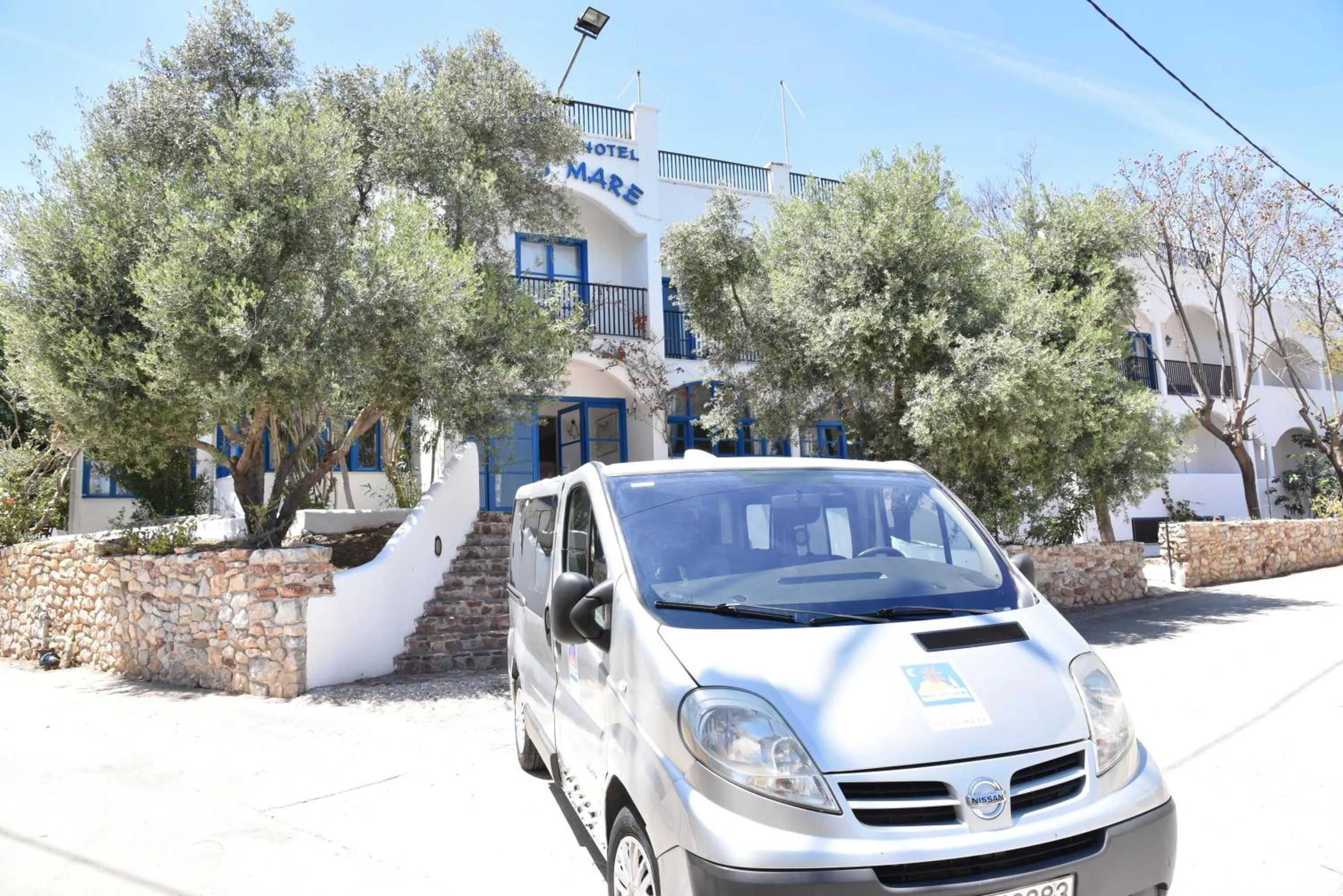 Facade/entrance in Boutique Hotel Tilos Mare