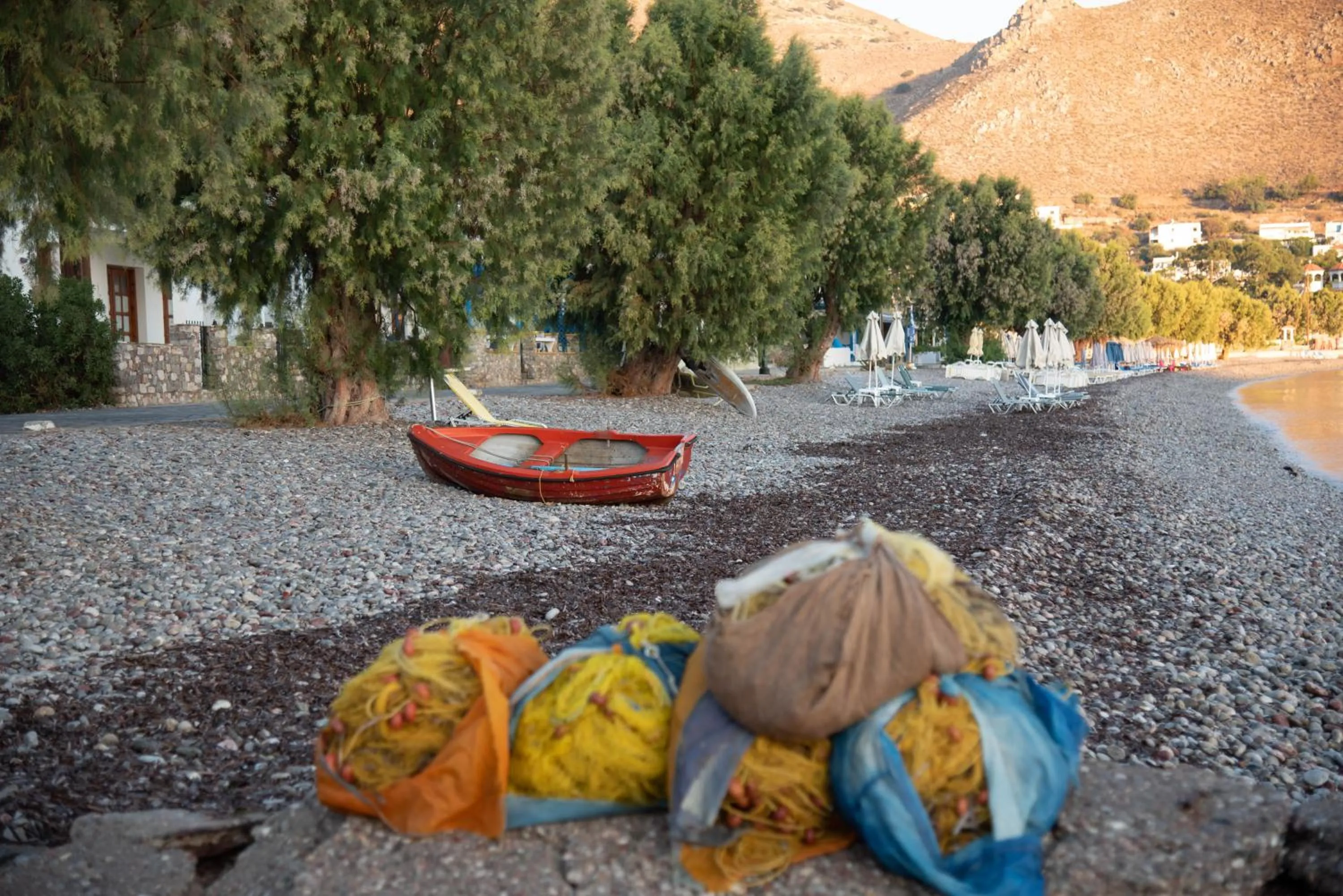 Beach in Boutique Hotel Tilos Mare