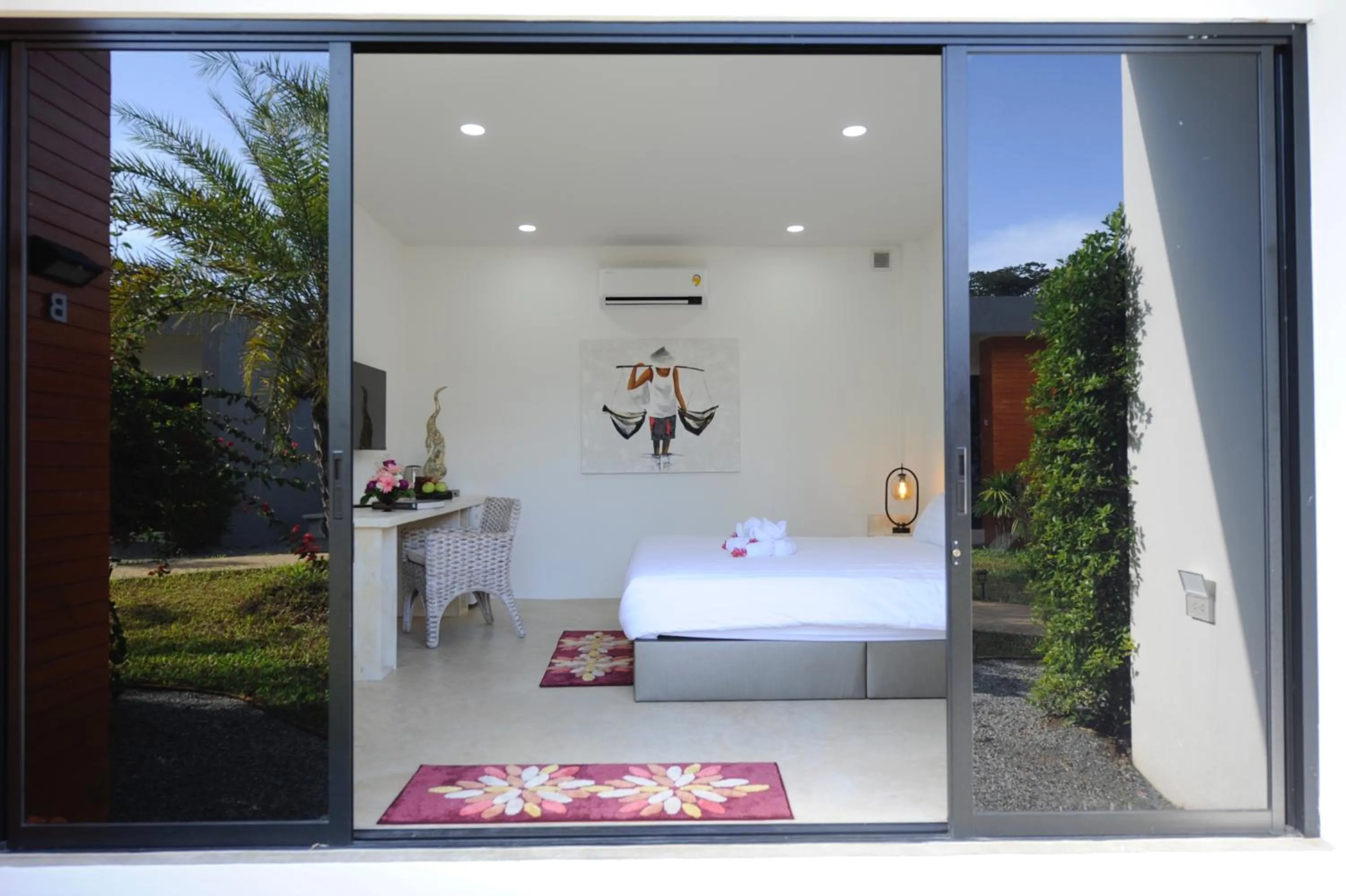 Bed in Barong Resort