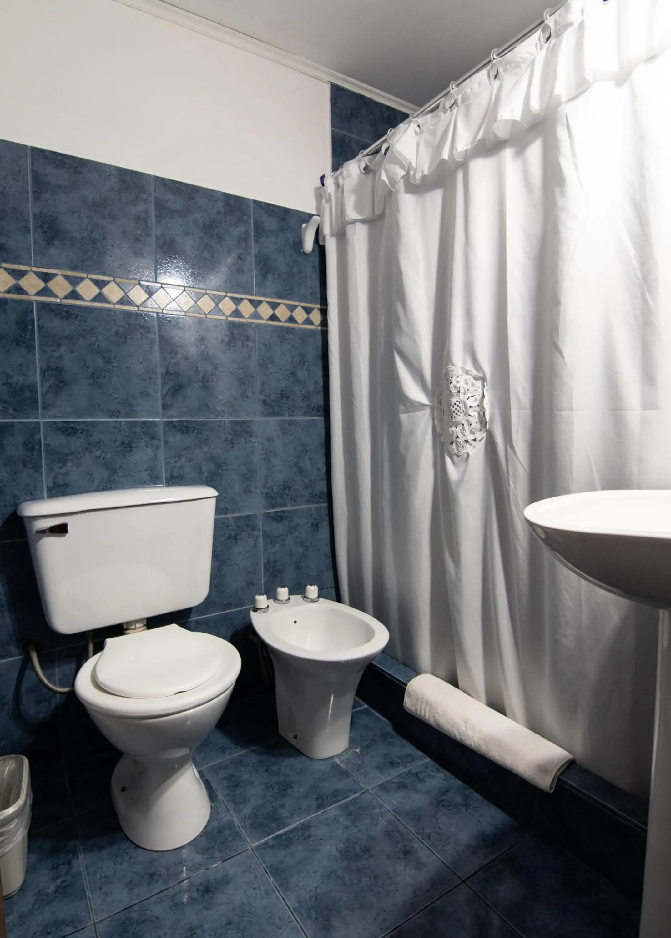 Bathroom in Hosteria Patagonia