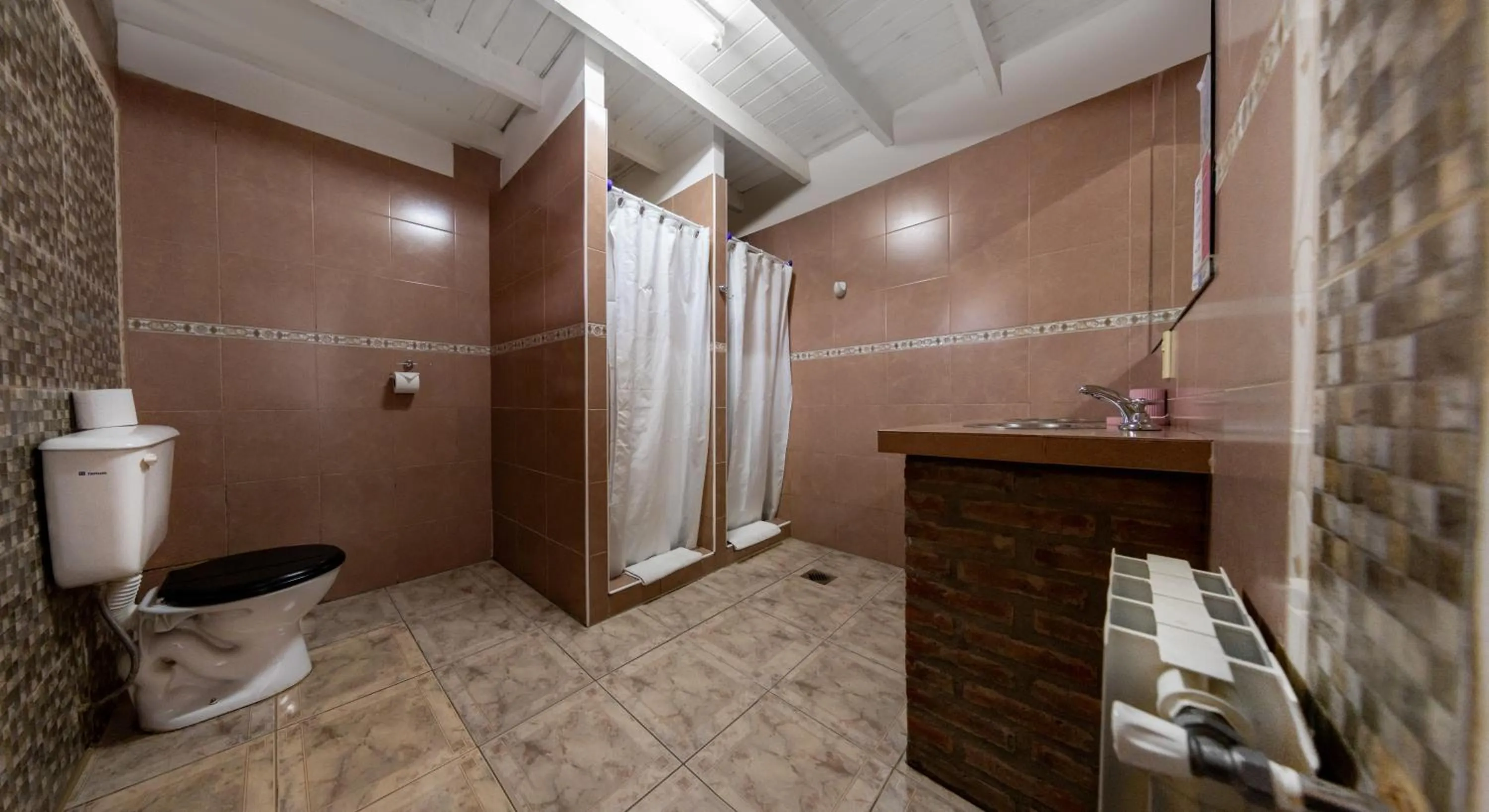 Bathroom in Hosteria Patagonia
