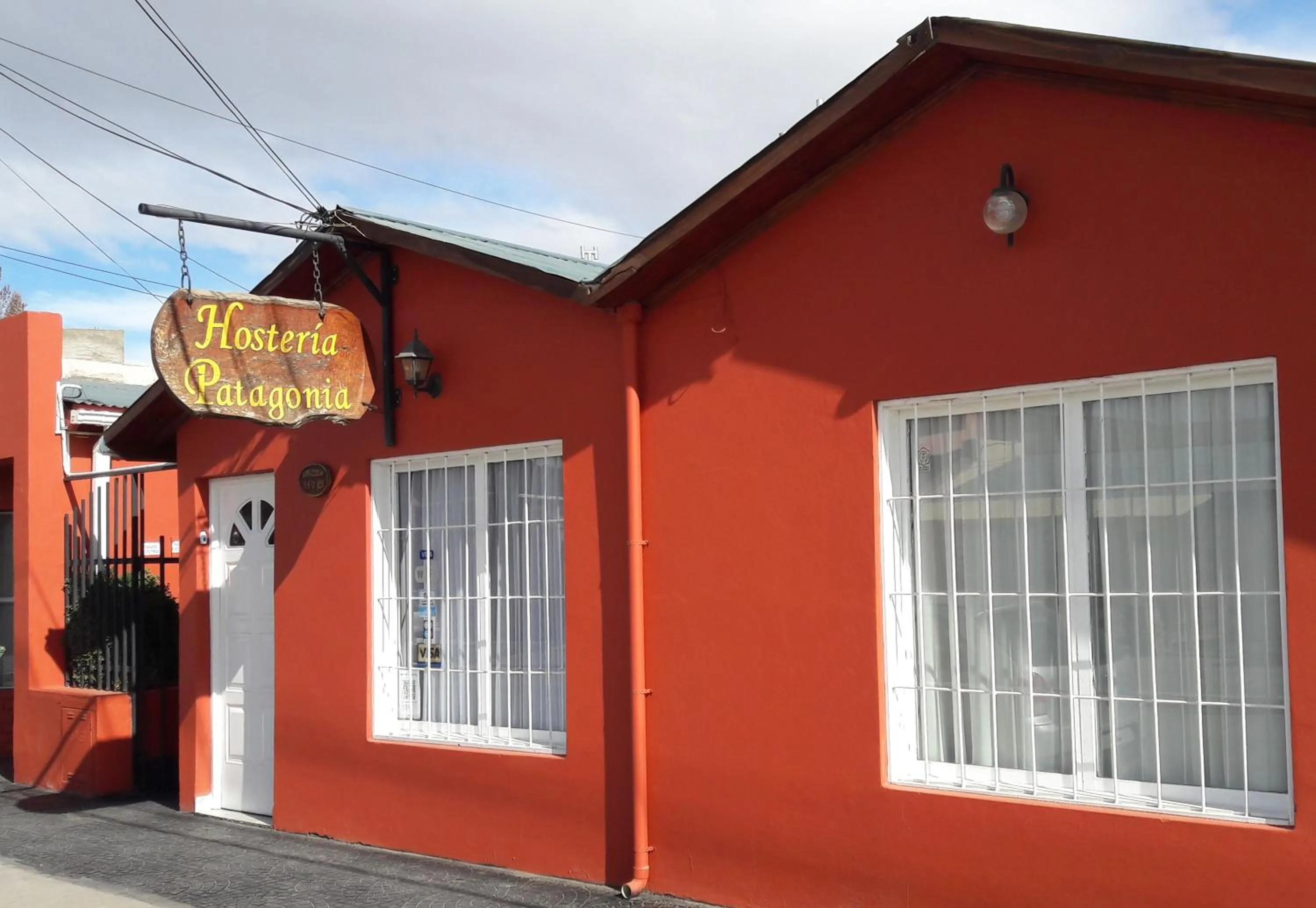 Facade/entrance in Hosteria Patagonia