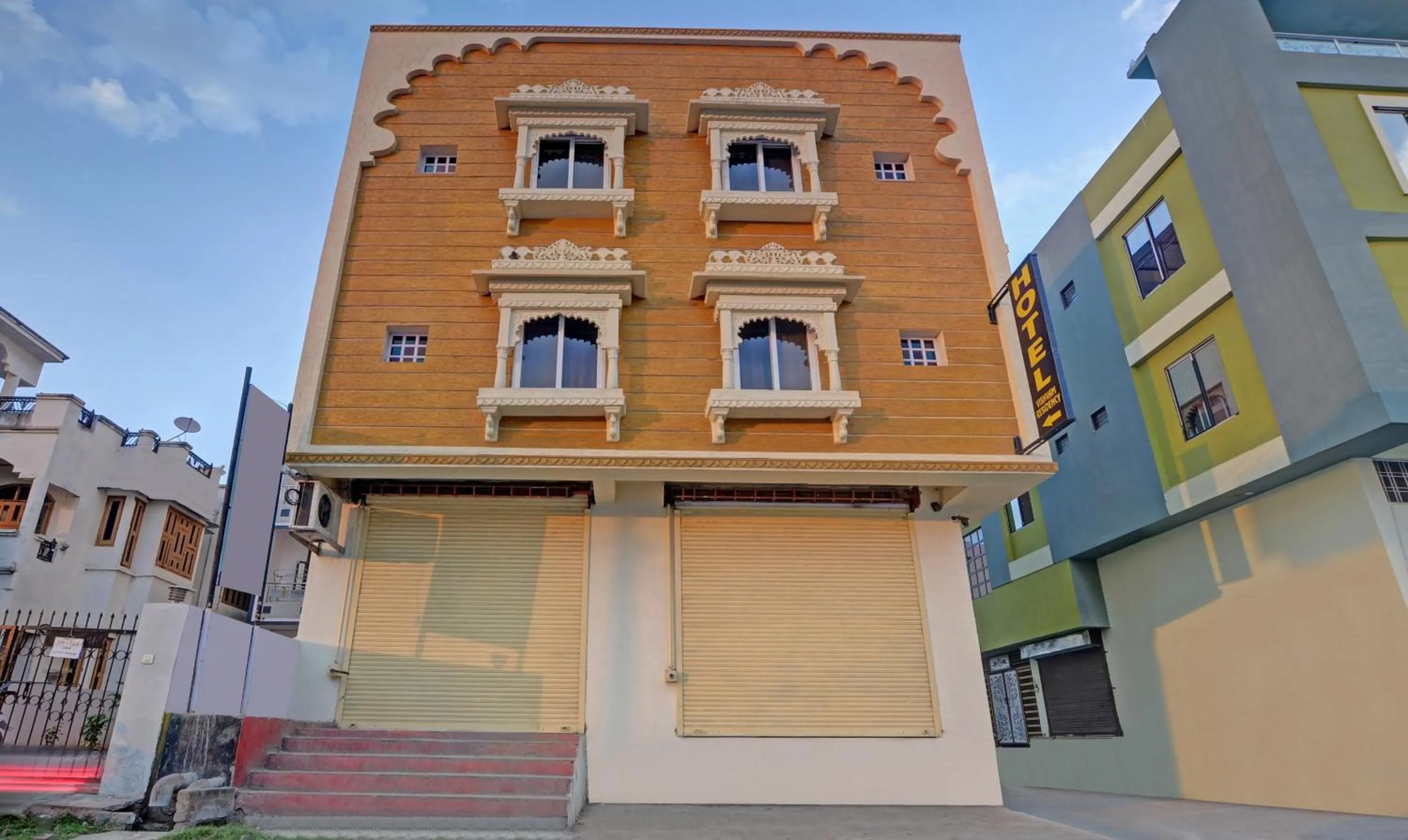 Facade/entrance in Hotel Vishvam Residency Udaipur
