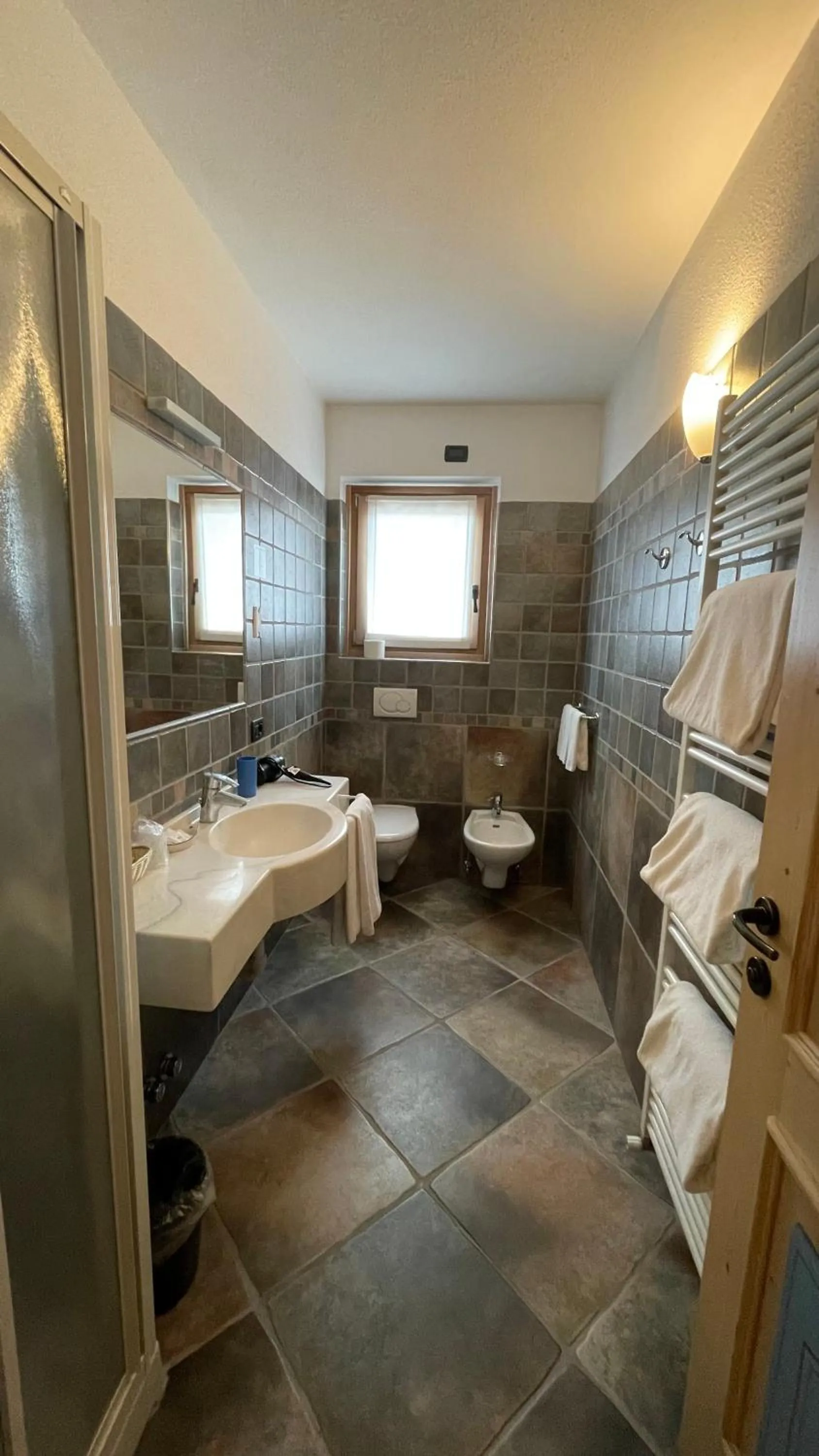 Bed in Hotel Pontiglia