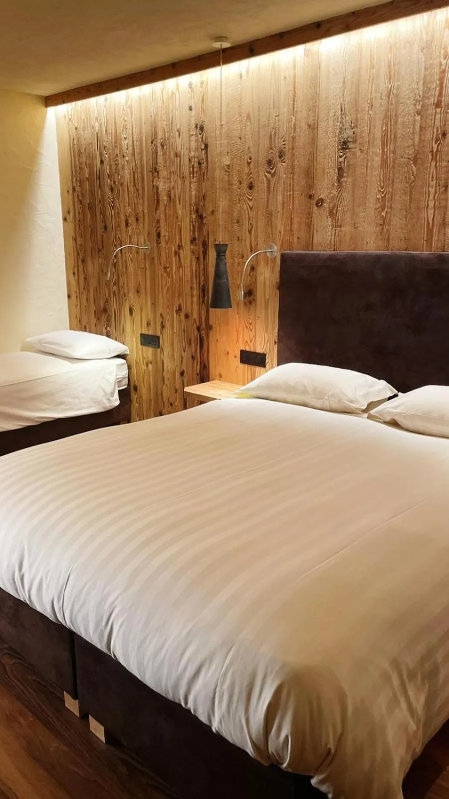 Bed in Hotel Pontiglia