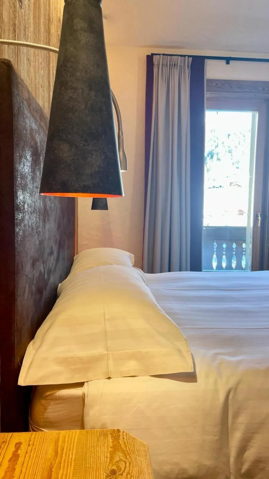 Bed in Hotel Pontiglia