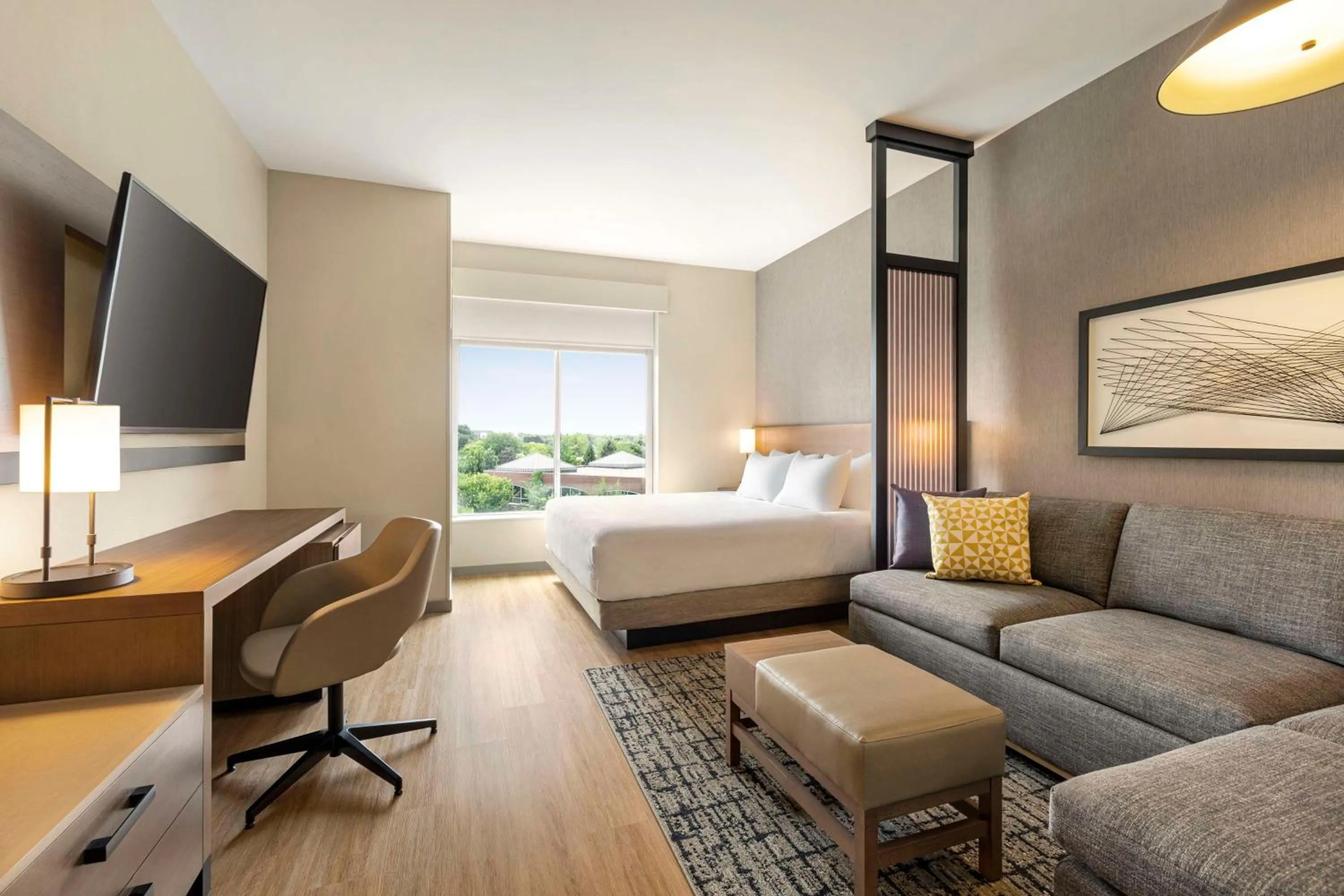 Bedroom, Bed in Hyatt Place Columbus Polaris