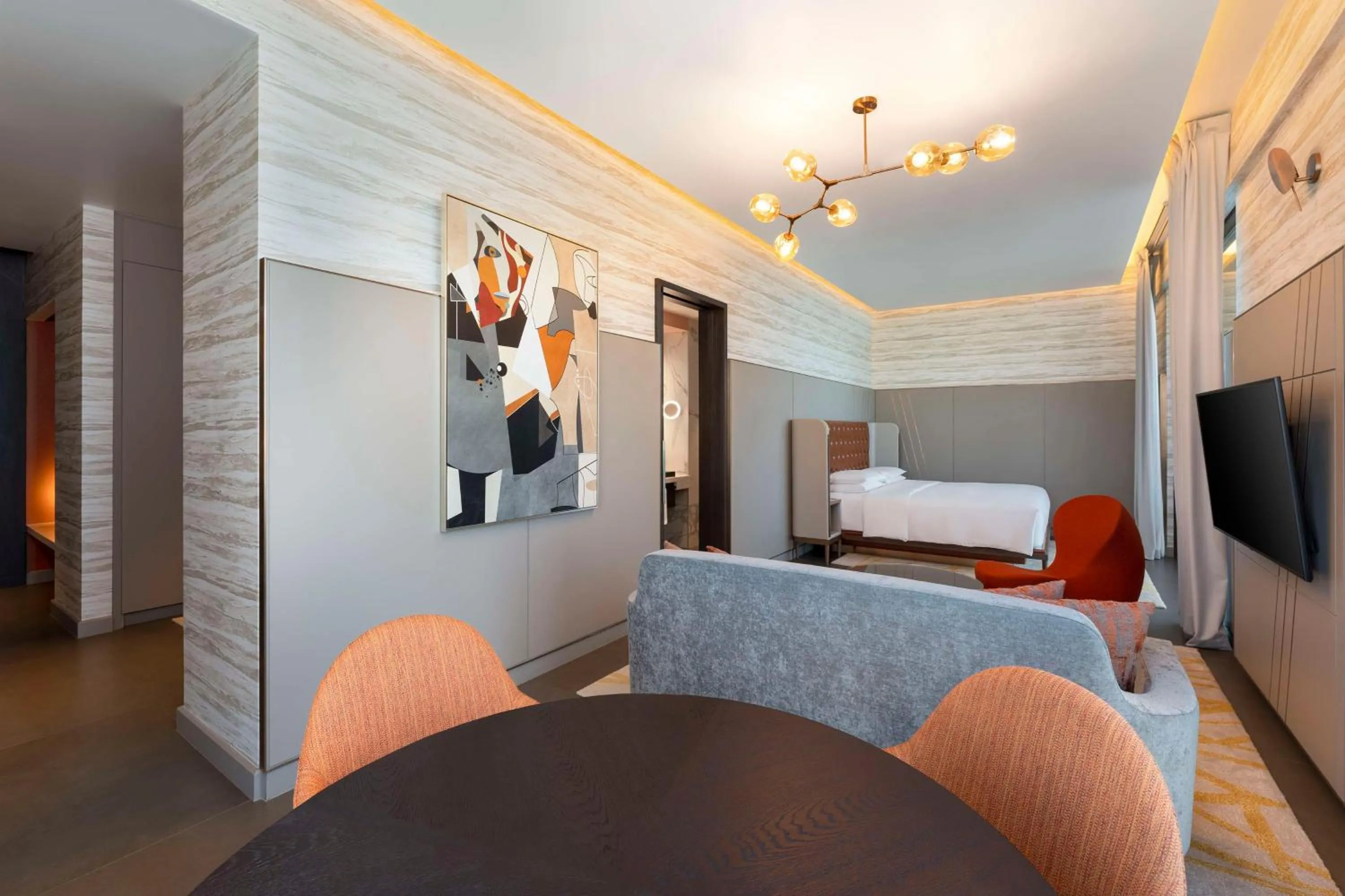 Bedroom, Bed in Hyatt Centric Jumeirah Dubai