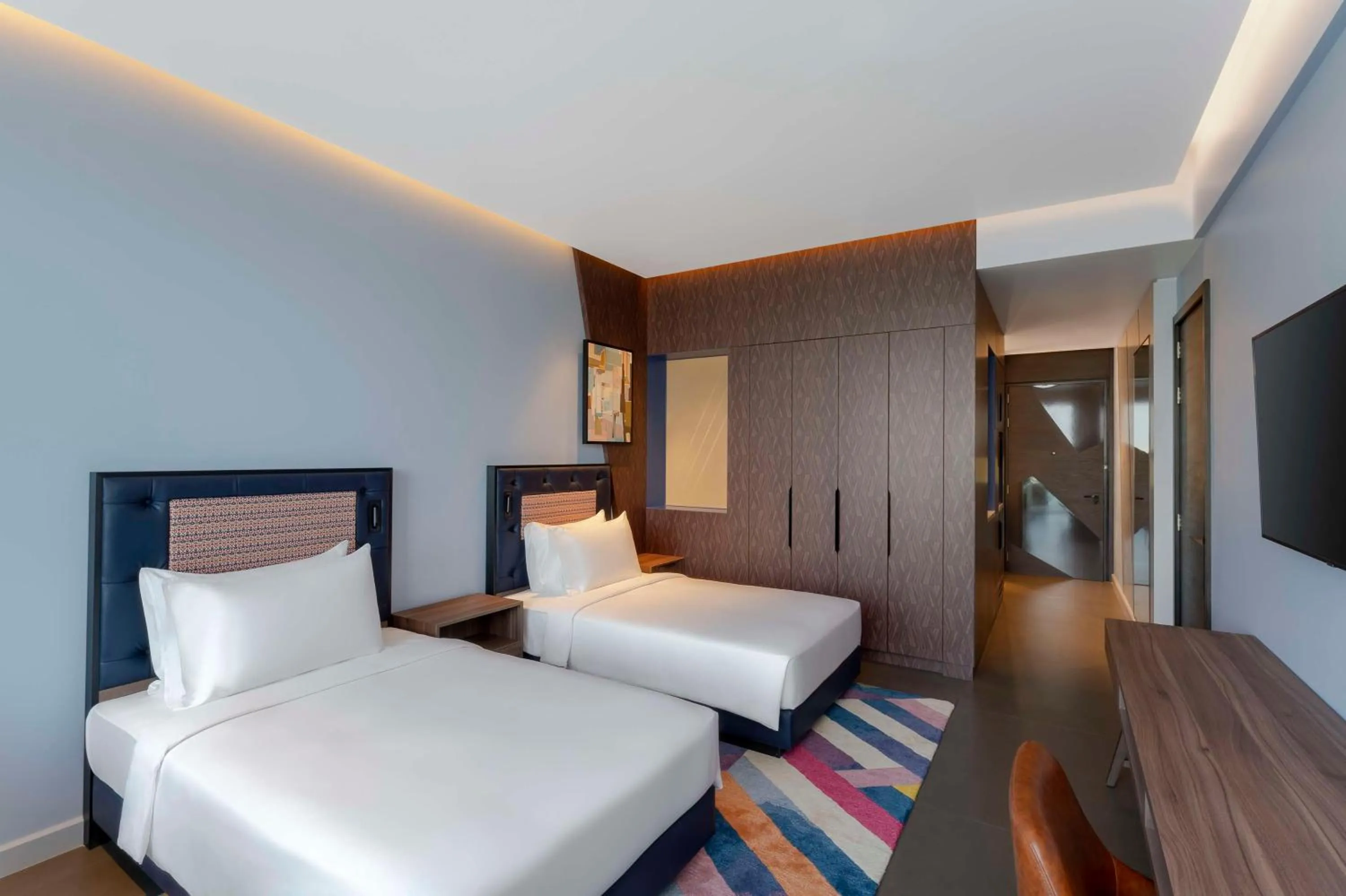 Bedroom, Bed in Hyatt Centric Jumeirah Dubai