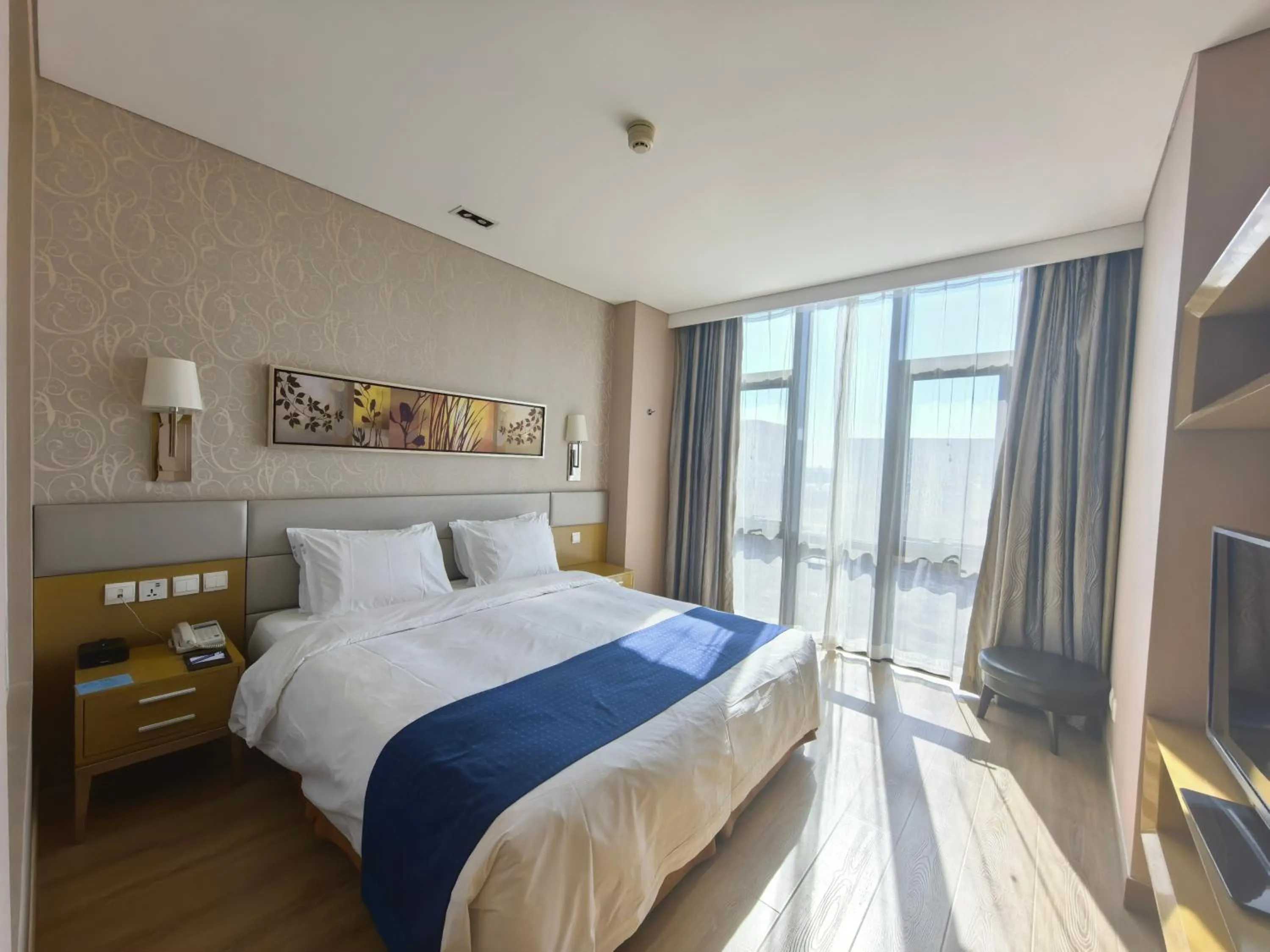 Bed in Holiday Inn Express Beijing Yizhuang by IHG