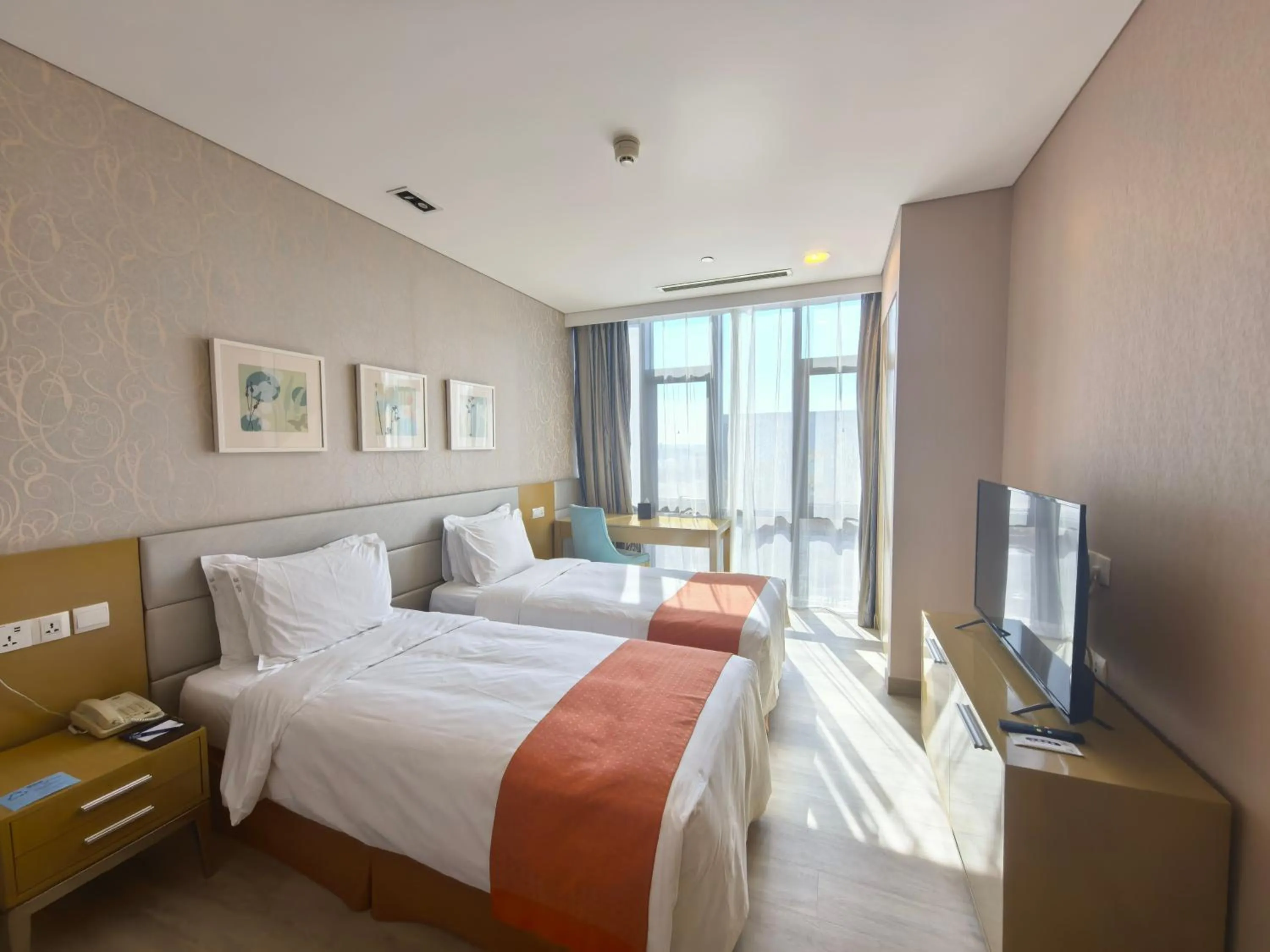 Bedroom, Bed in Holiday Inn Express Beijing Yizhuang by IHG