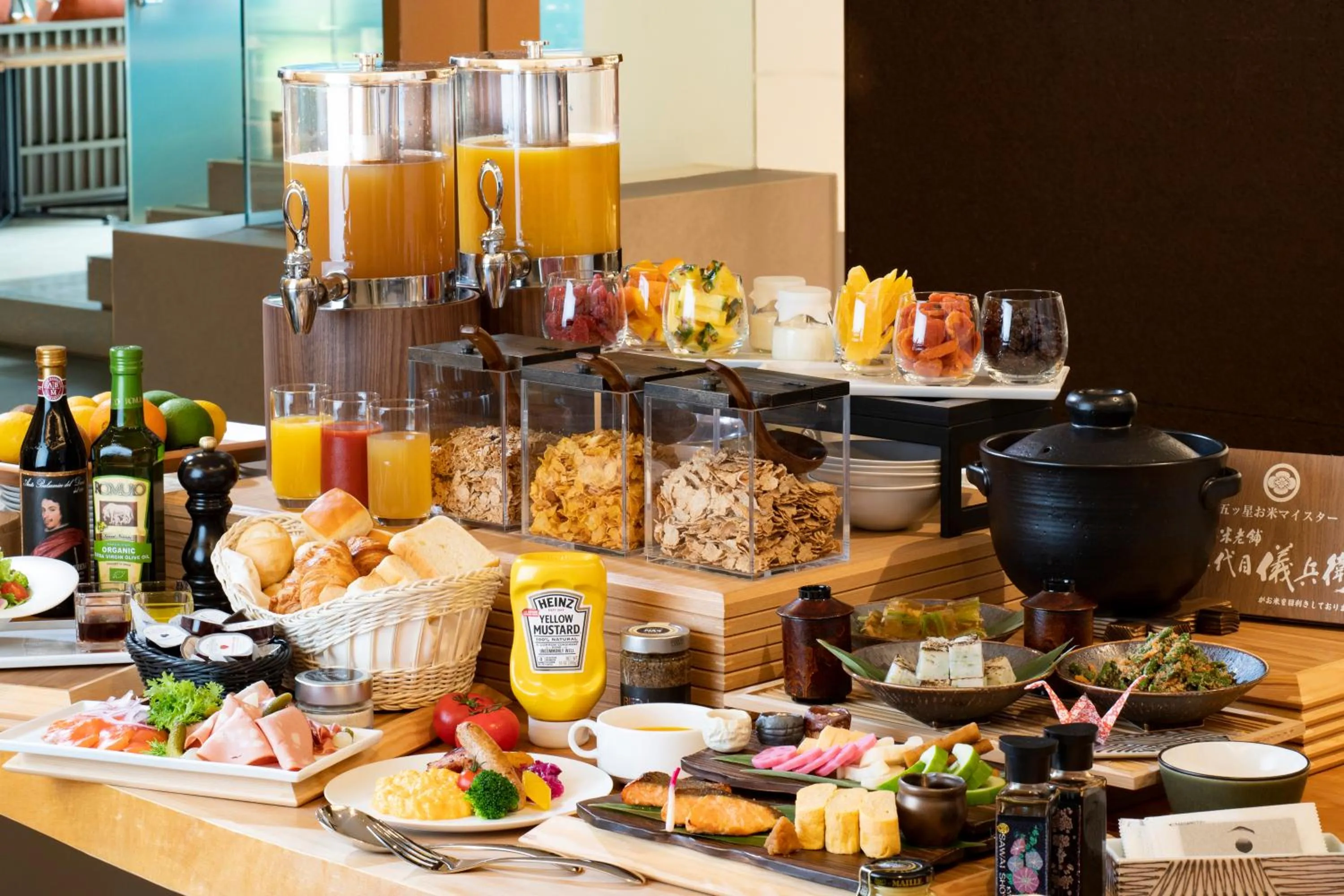 Breakfast in THE HOTEL HIGASHIYAMA KYOTO TOKYU, A Pan Pacific Hotel