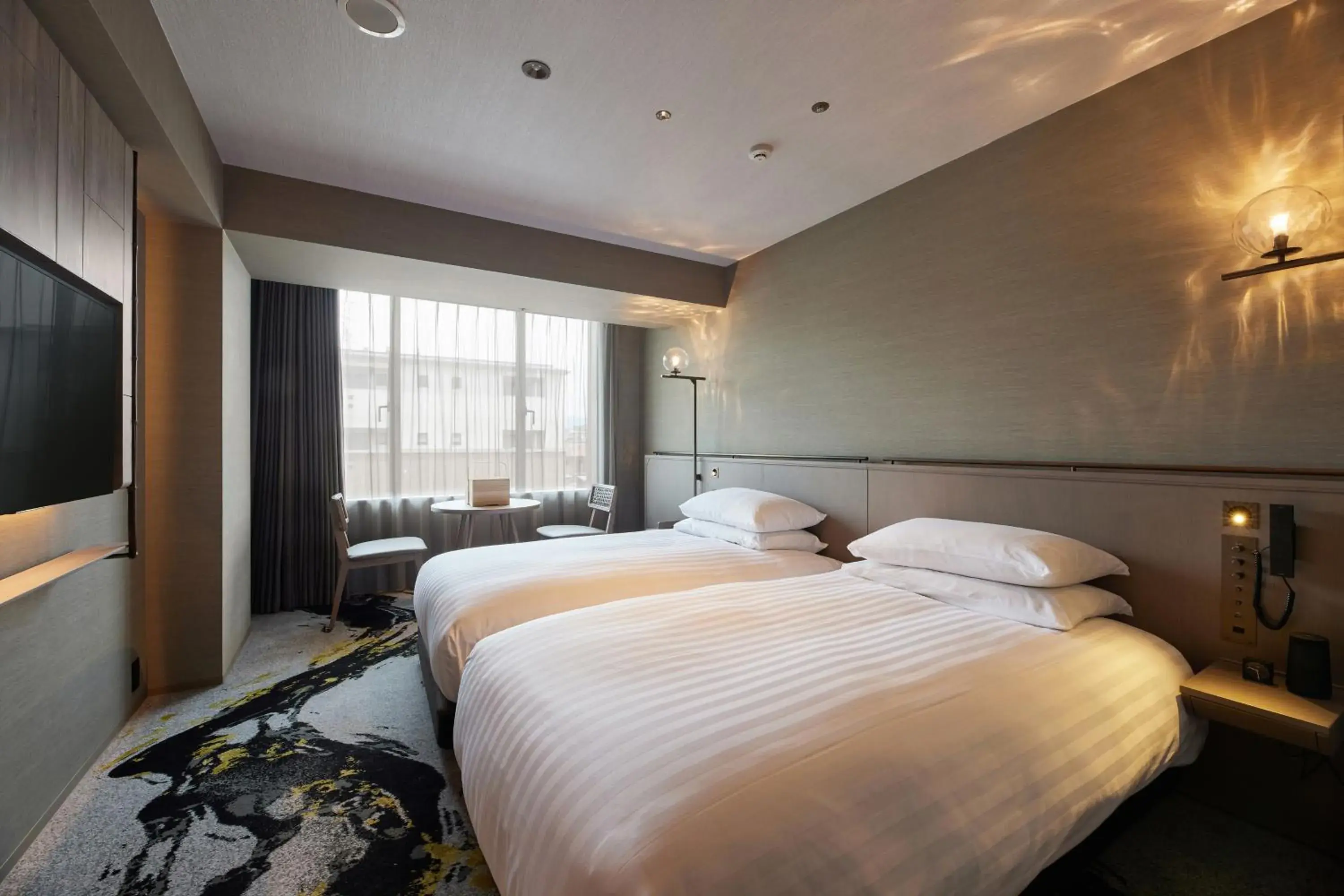 Deluxe Twin Room in THE HOTEL HIGASHIYAMA KYOTO TOKYU, A Pan Pacific Hotel Deluxe Twin Room in THE HOTEL HIGASHIYAMA KYOTO TOKYU, A Pan Pacific Hotel