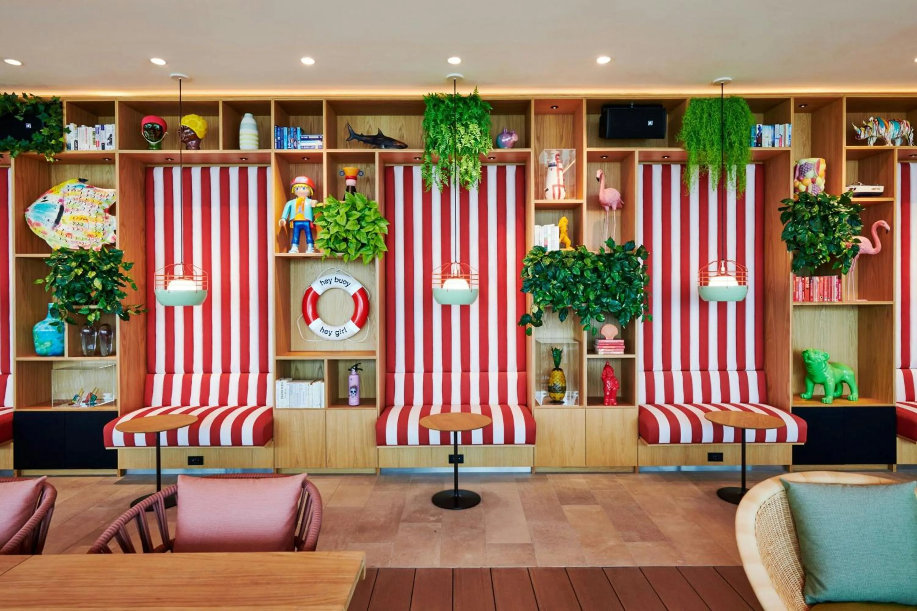 Lobby or reception in citizenM Miami World Center