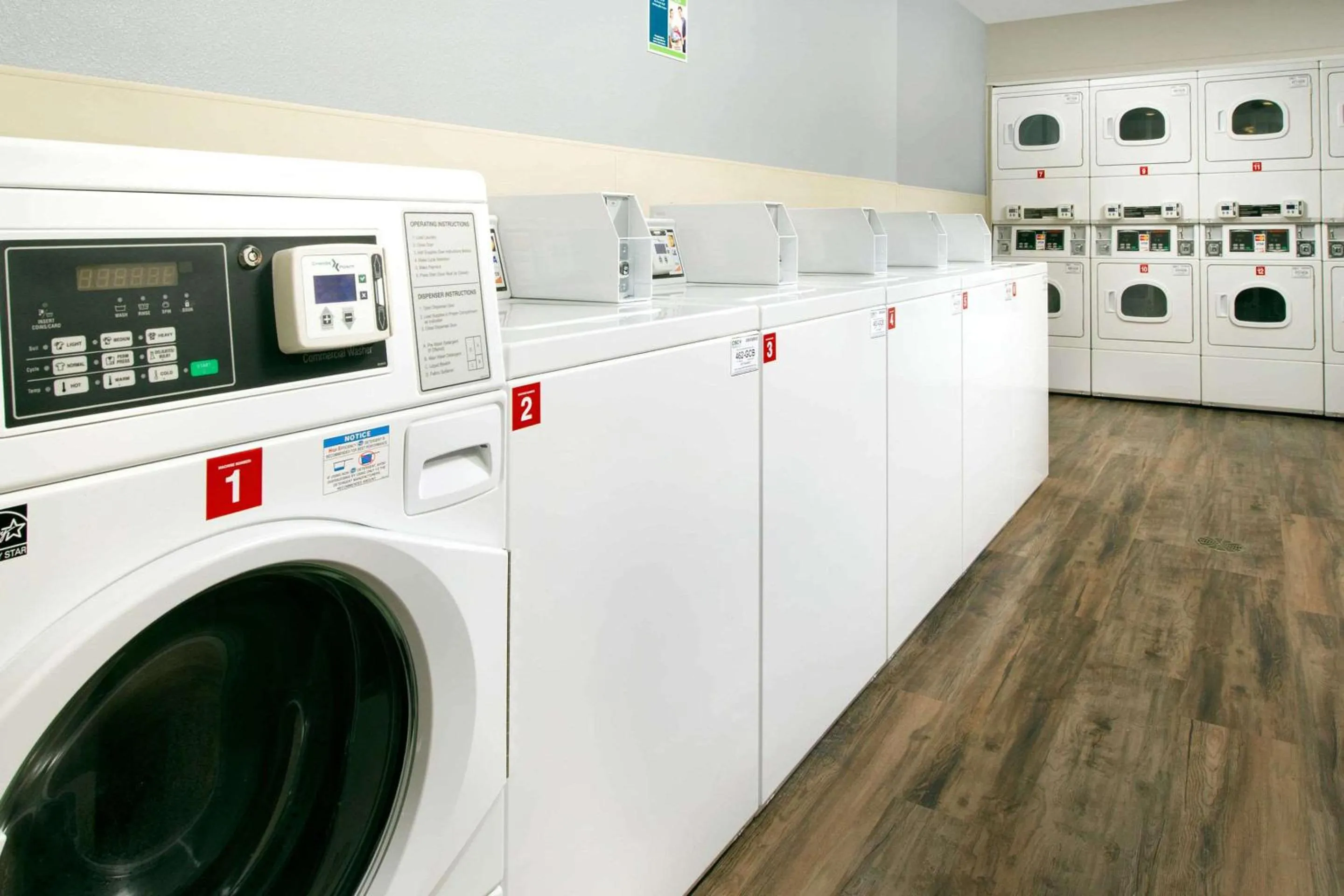 On site in WoodSpring Suites Chicago Darien